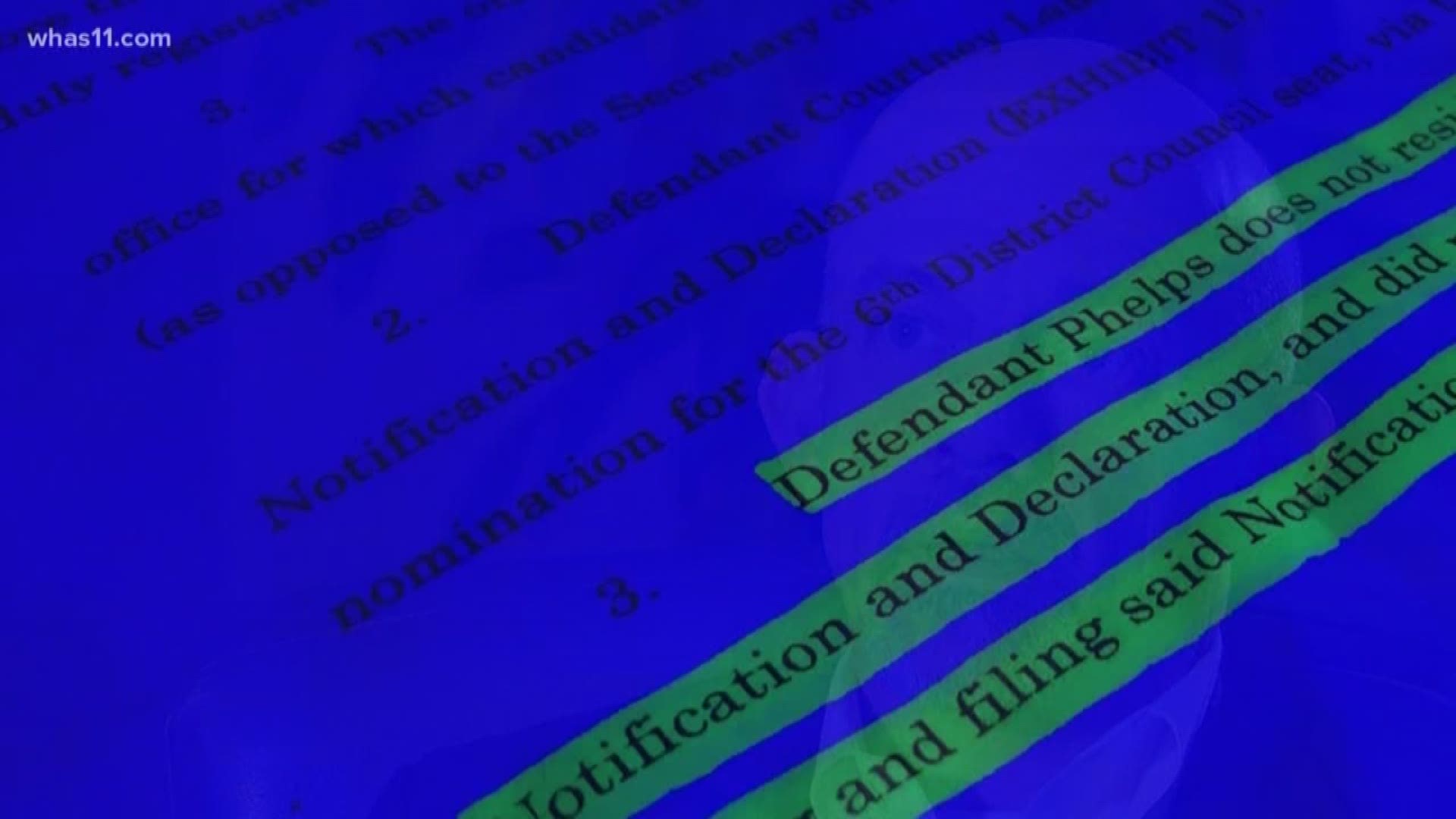 Less than a month after the deadline to file for local elections in Louisville, Metro Council President David James filed a lawsuit against his opponent.