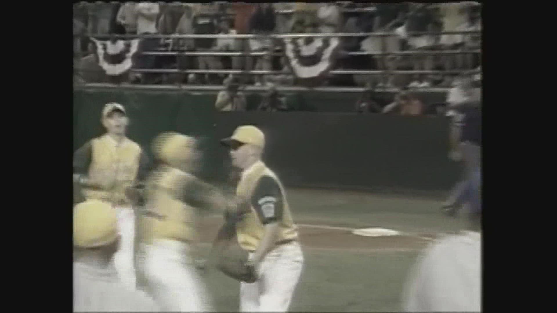 The Valley Sports American Little League team defeated Japan in 2002 to win the Little League World Series, bringing home the championship trophy.