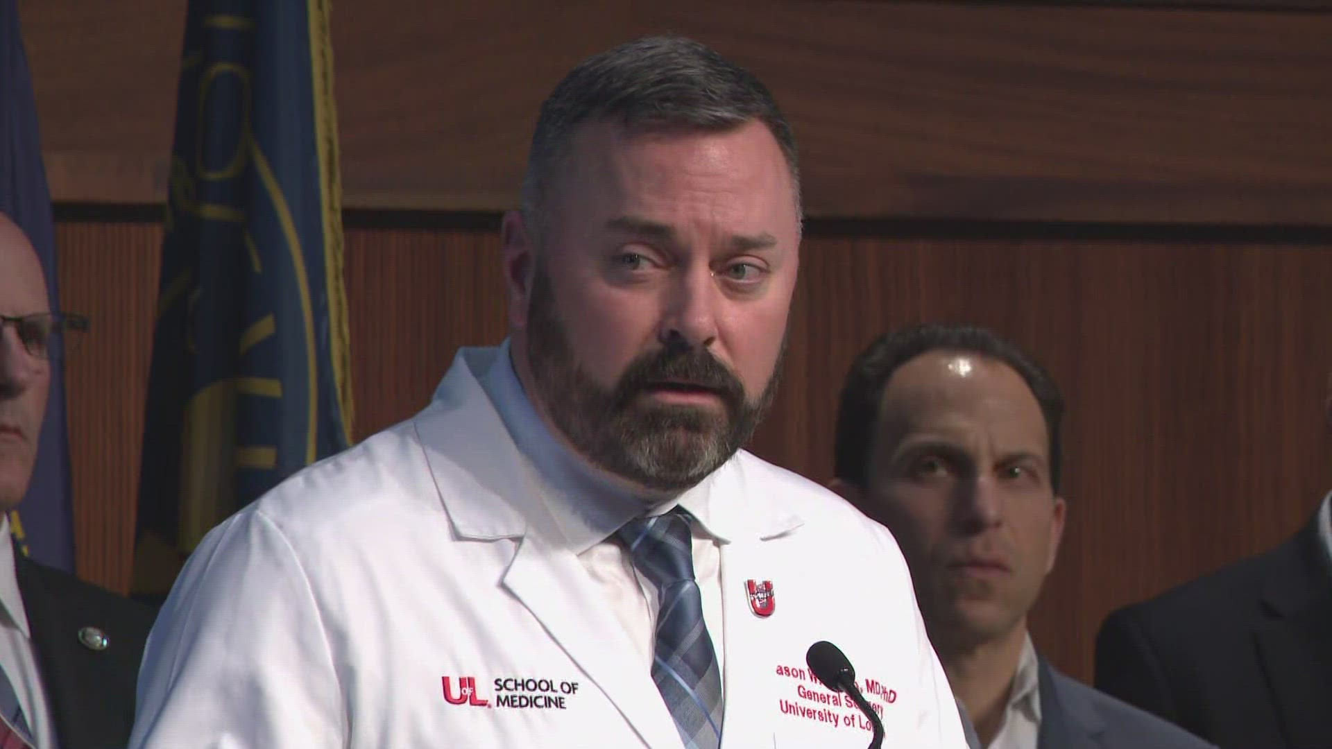 A doctor with UofL Health said that blood helped save countless lives.