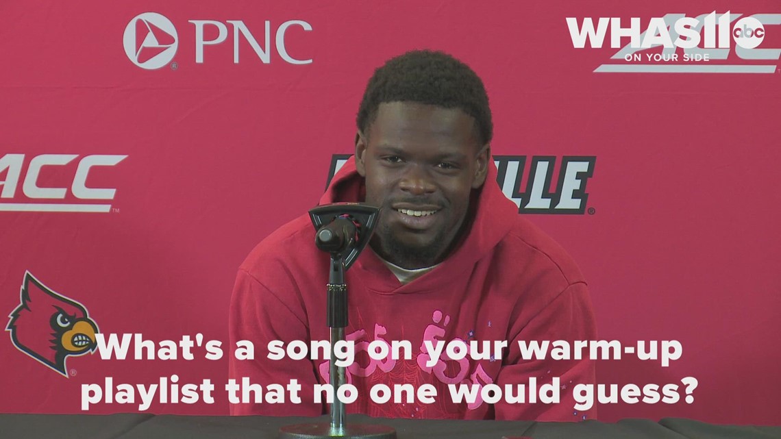 UofL football players share their favorite song on their warm-up playlist