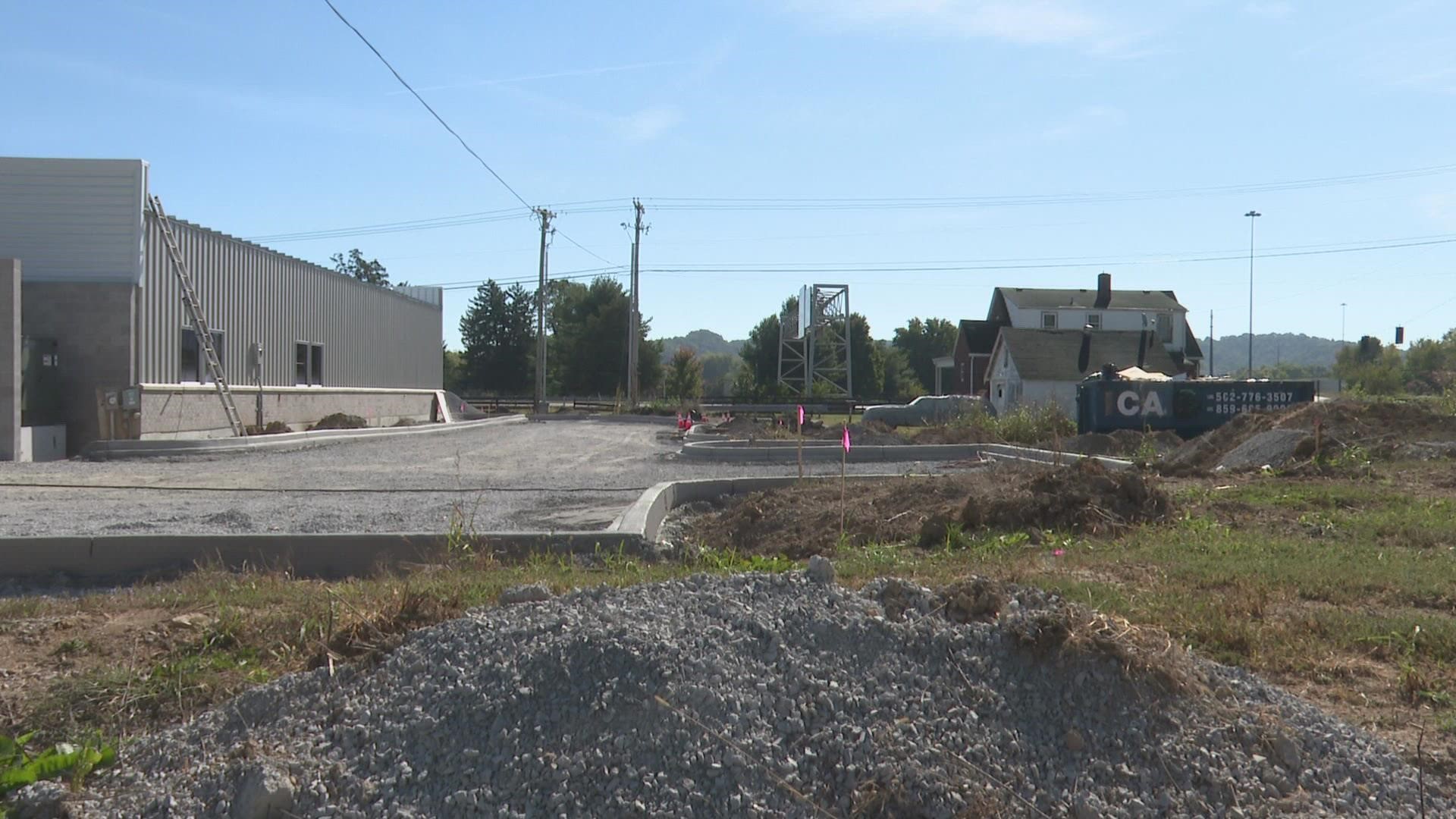 Jason Jones got a notice from Louisville Forward about a business scheduled to be built next door, but they didn't tell him the construction would surround his home.