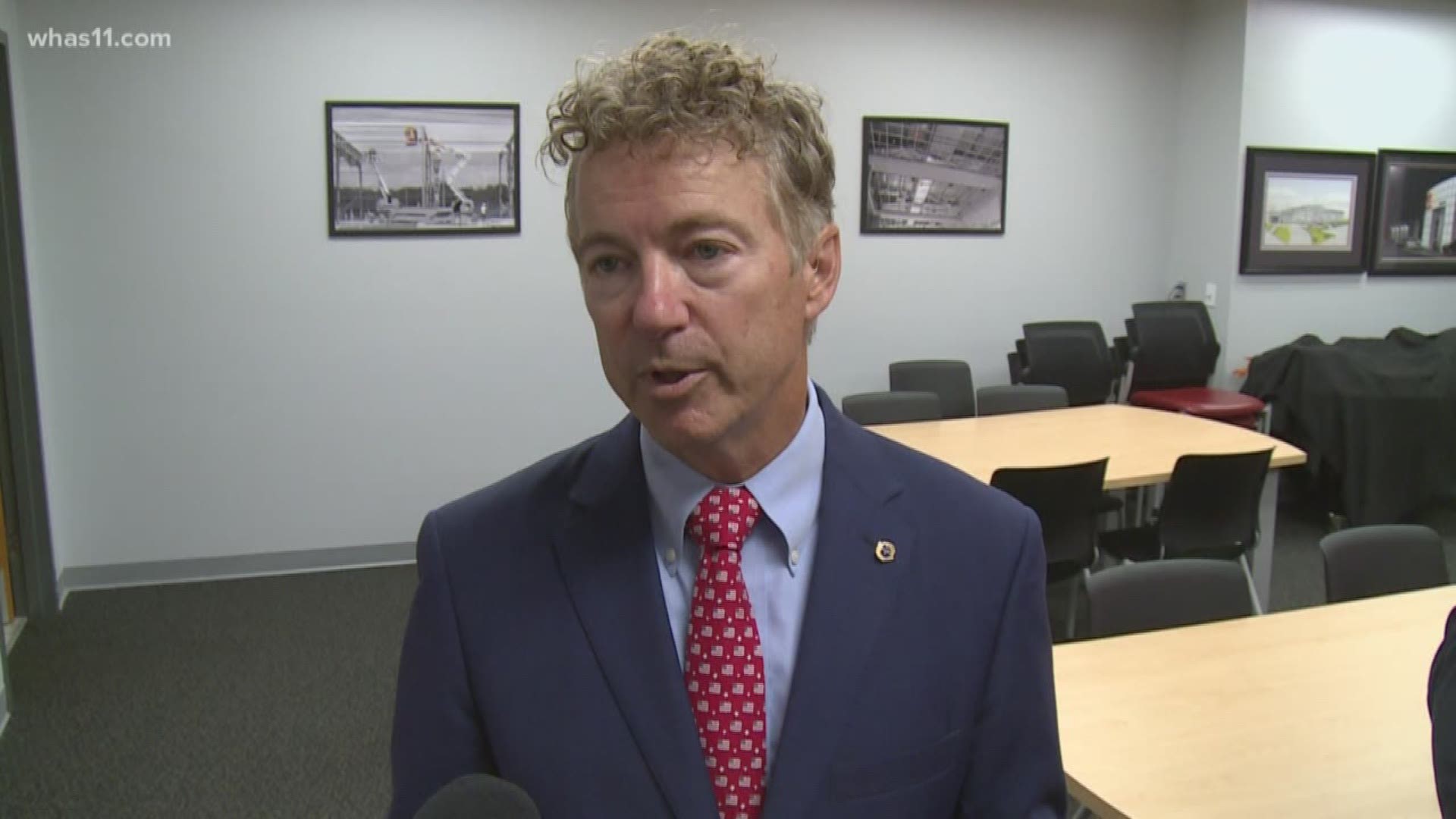 Sen. Paul also hopes his attacker will get more time behind bars.