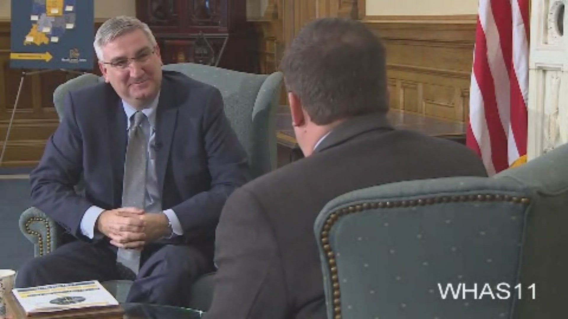 Political Editor Chris Williams asked Indiana Governor Eric Holcomb for his take on the successes, failures of his 1st year in office. The interview revealed the Republican feels facing the drug epidemic will be one of the biggest challenges of 2018.