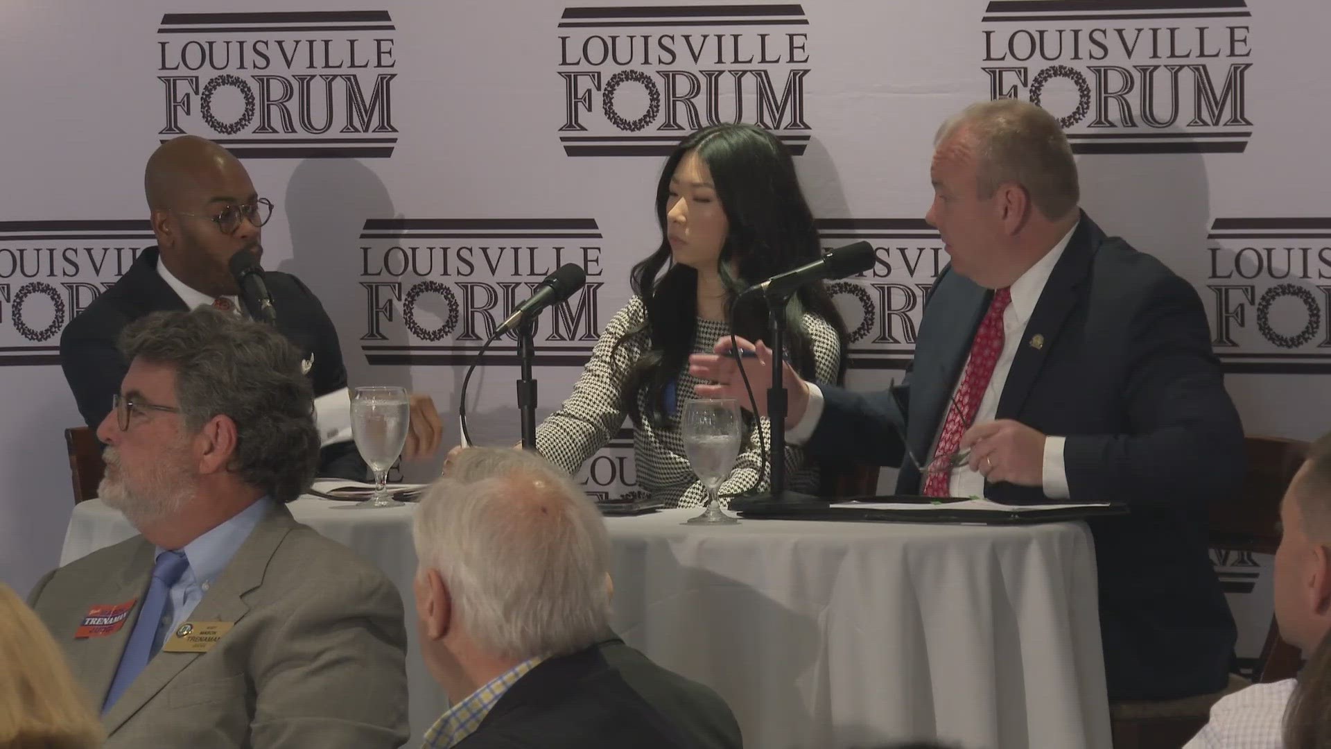 Much of the passionate discussion at the Louisville Forum on Wednesday circled around that first day transportation mess.