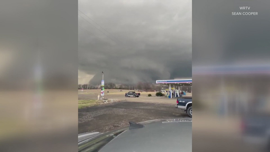 Bloomington tornado latest: Damage reported in central Indiana | whas11.com
