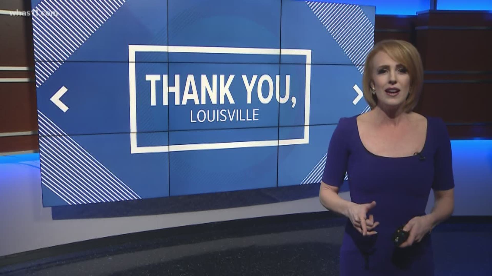 WHAS11's Whitney Harding signs off for the last on WHAS11. She accepted a job in Columbus, Ohio as a sports reporter. Best of luck, Whitney!