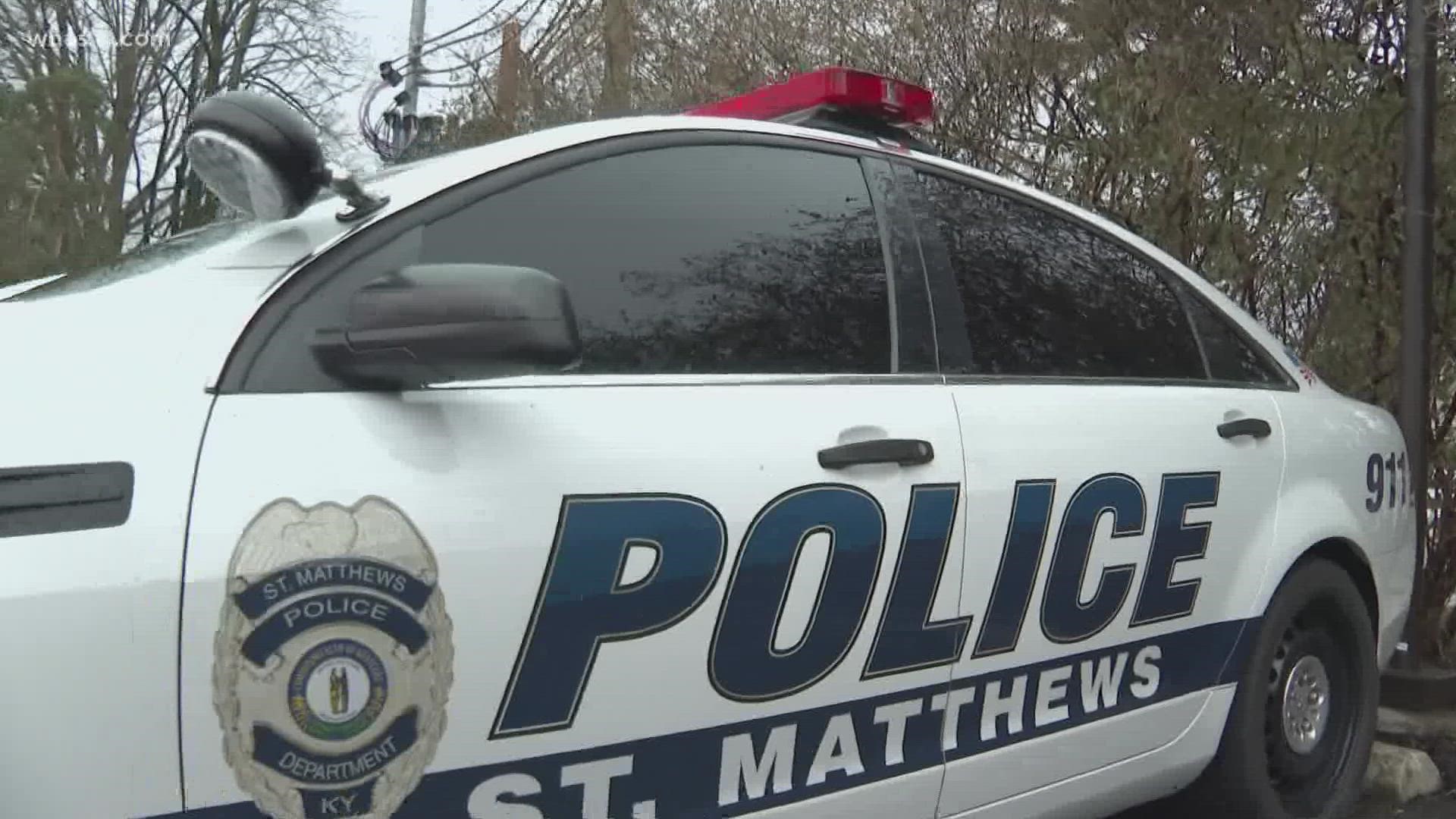 According to Police Chief Barry Wilkerson it's the first time a St Matthews Police officer has fired their weapon in years.