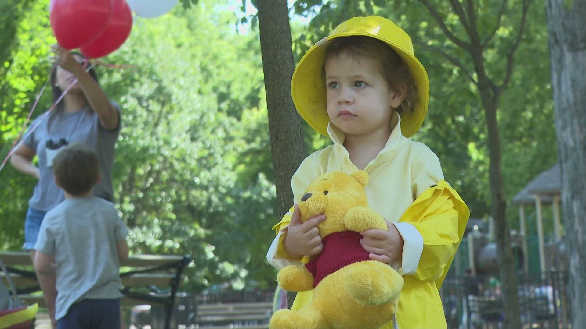 To celebrate being open in the community, Carmichael's threw a 10th birthday party and parade, where kids dressed up as their favorite storybook characters.