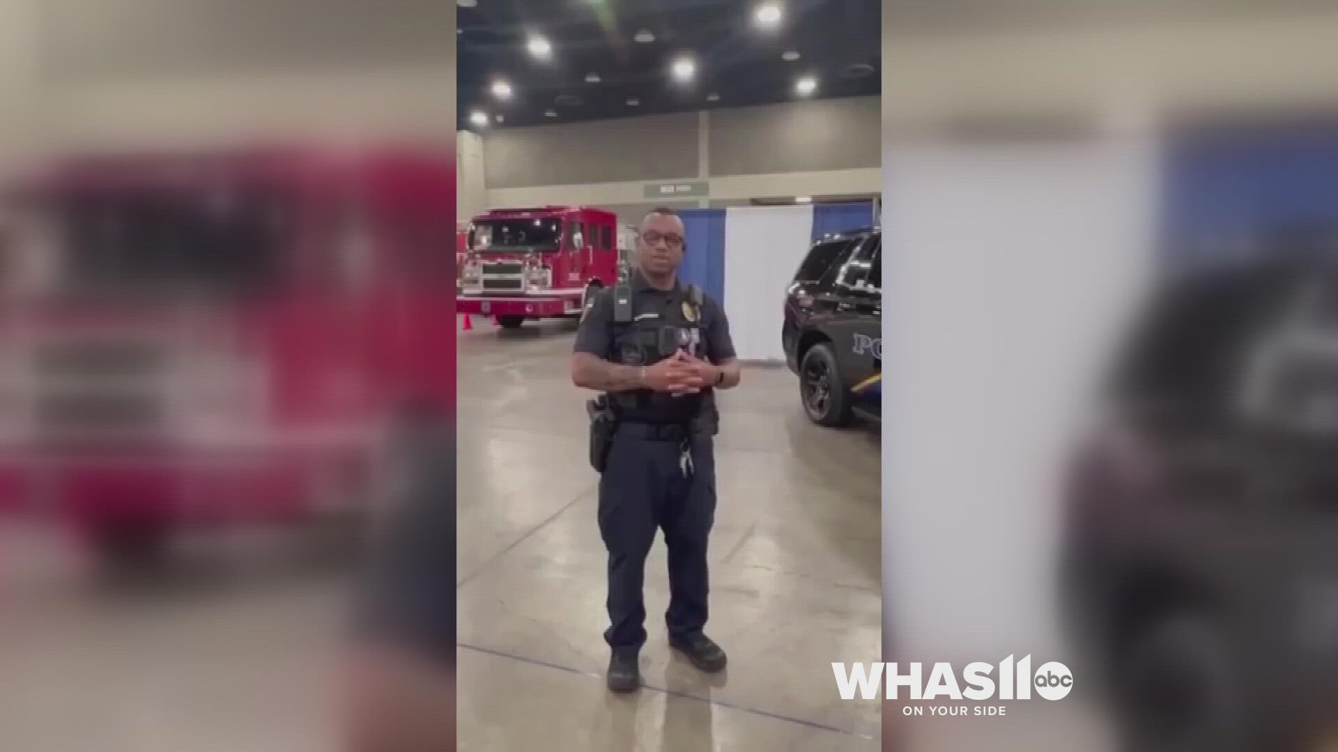 The above video might be distressing to some. Louisville Metro Department of Corrections said they were 'disgusted' and fired the officer as of Thursday.