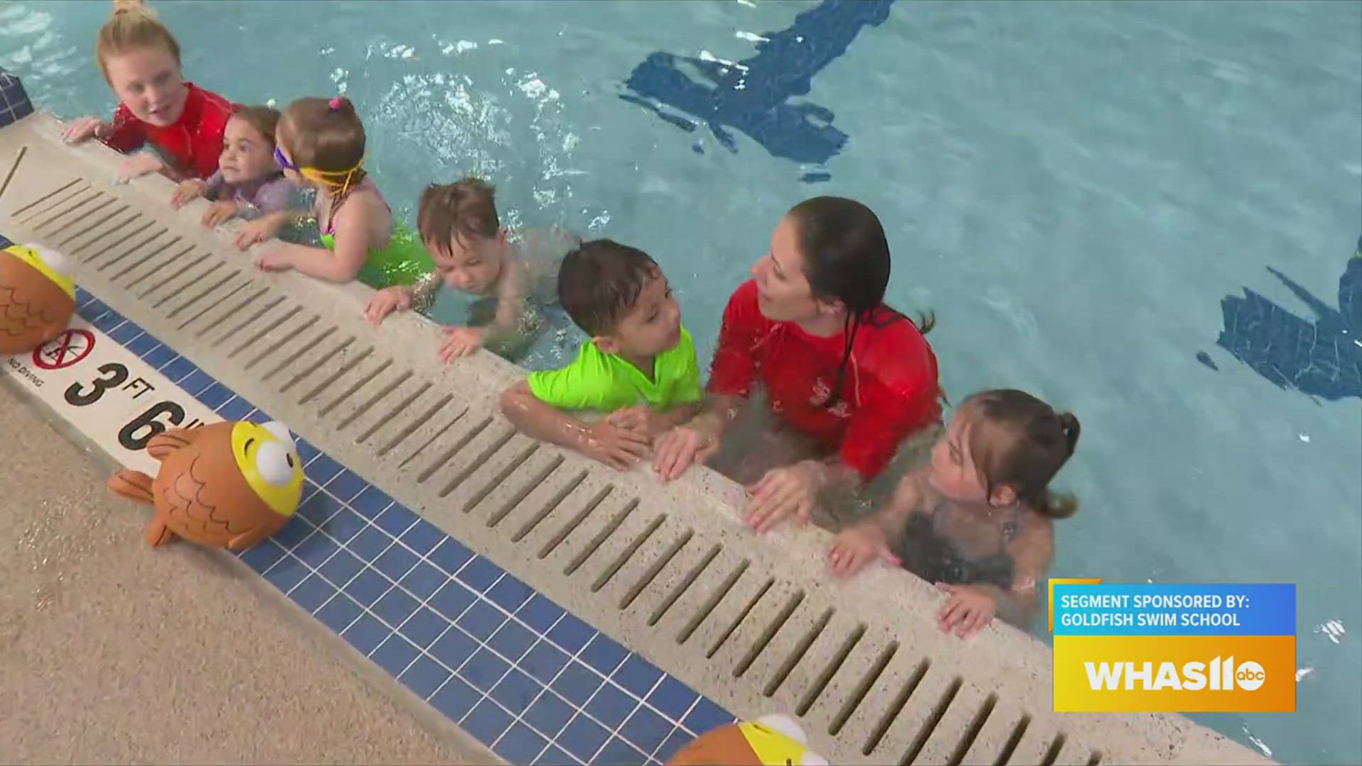 Goldfish Swim School discusses important tips for water safety and shows how they help children learn how to swim.