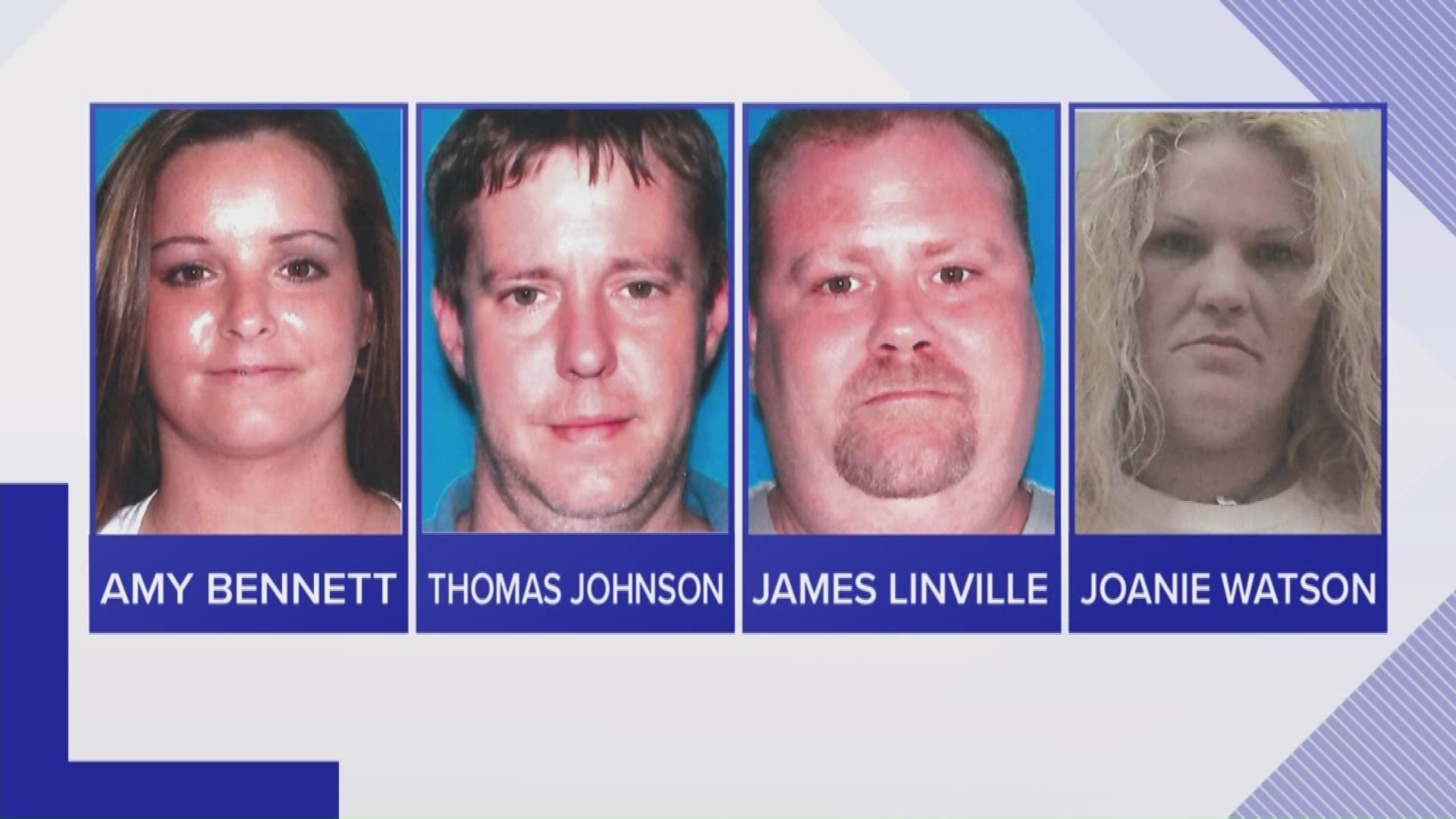Four people charged in a fraud scheme, using a fake veteran's organization which included profiting off the death of a southern Indiana marine, are heading to prison.
