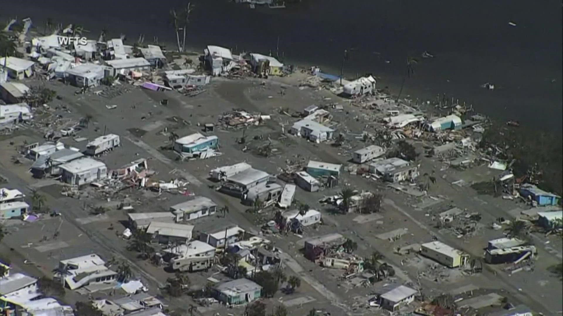 Millions of people have had their power restored and thousands have been rescued since Hurricane Ian hit Florida.