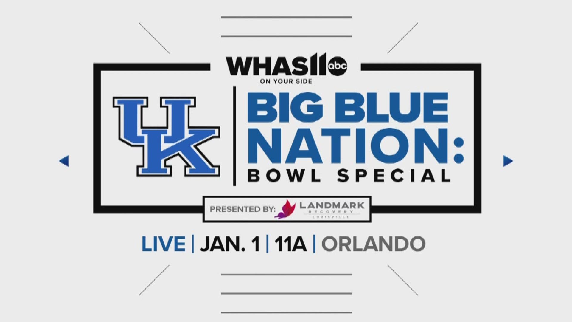 Kent Spencer is in Orlando with the University of Kentucky Wildcats as they prepare for the Citrus Bowl