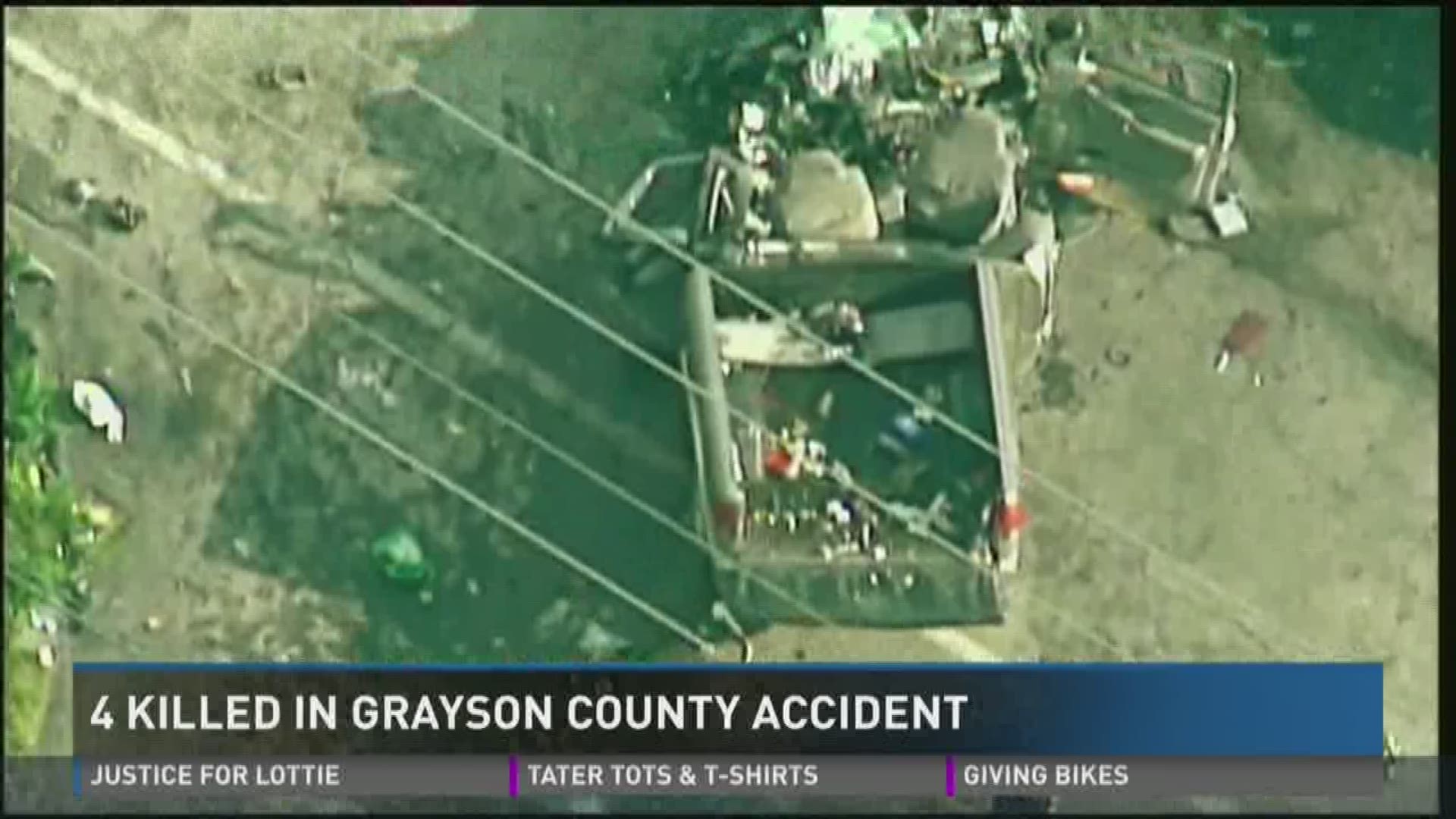 4 killed in Grayson Co. crash