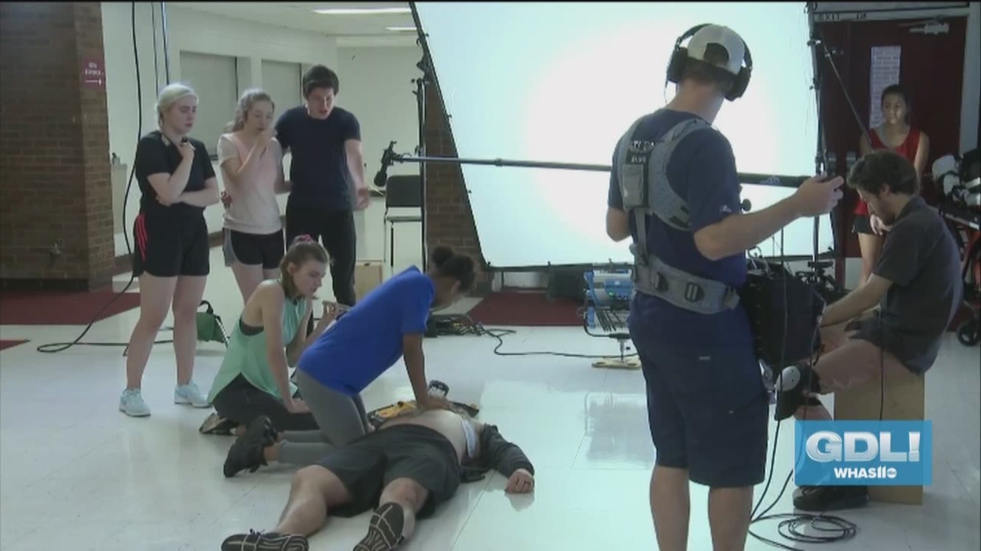 Learning isn't always the same as retaining a skill, though, so a University of Louisville professor is working on a film to help them better remember the life-saving process.