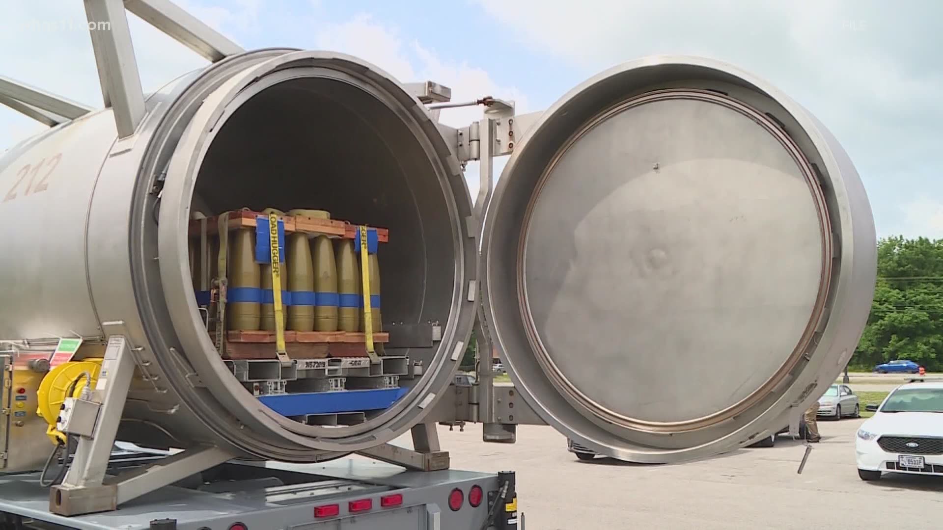 The Bluegrass Army Depot has had one of largest holdings of chemical nerve gas rockets in the entire U.S. for decades.