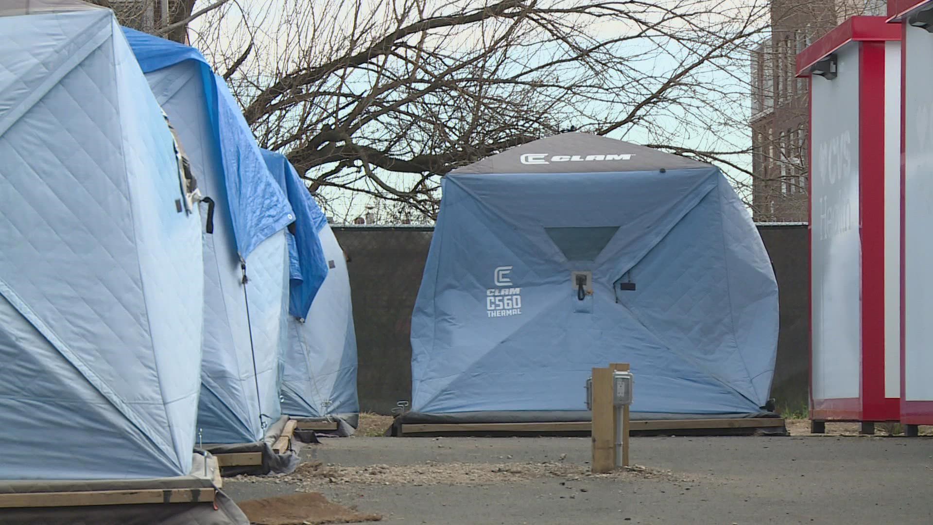 Volunteer groups are asking for donations and handing out lifesaving supplies as bitter cold temperatures are approaching.