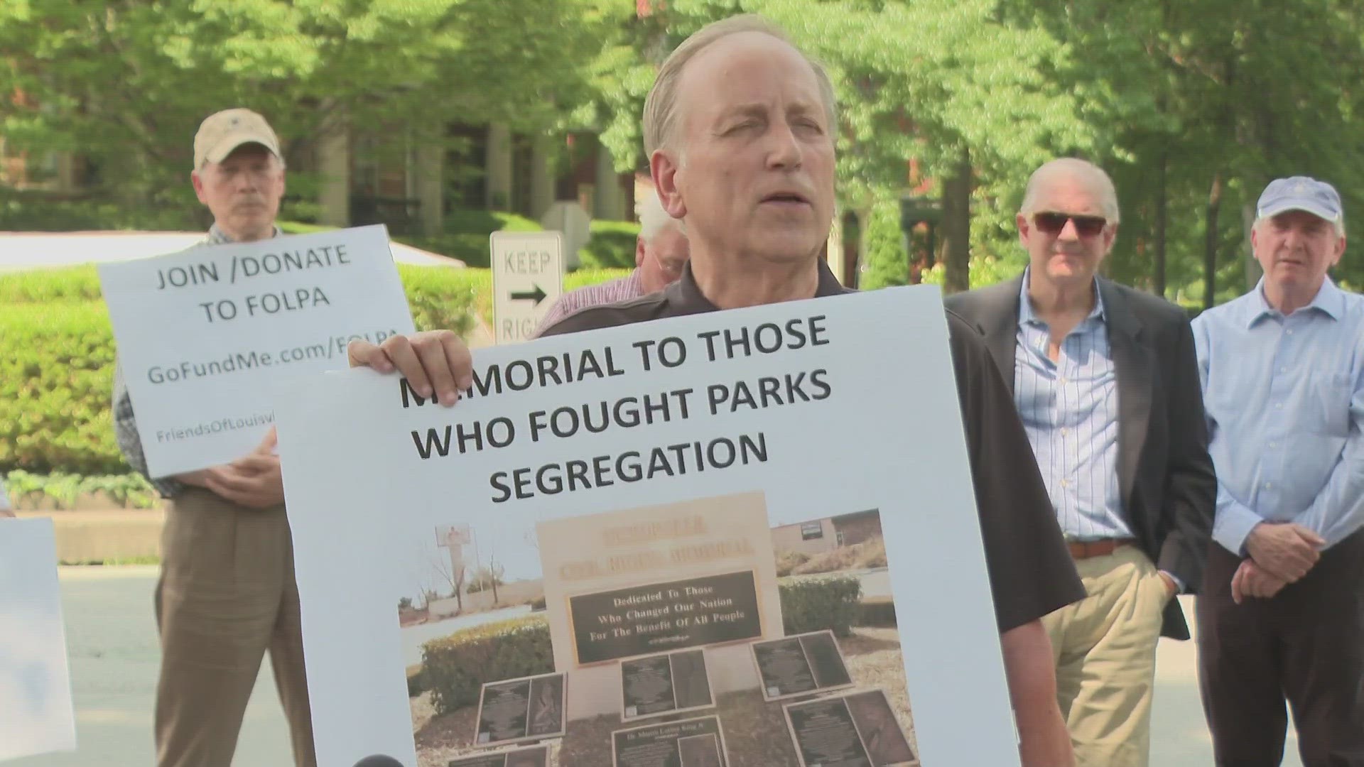 The Friends of Louisville Public Art is now asking the city for a new memorial to honor Black city leaders who protested park segregation.