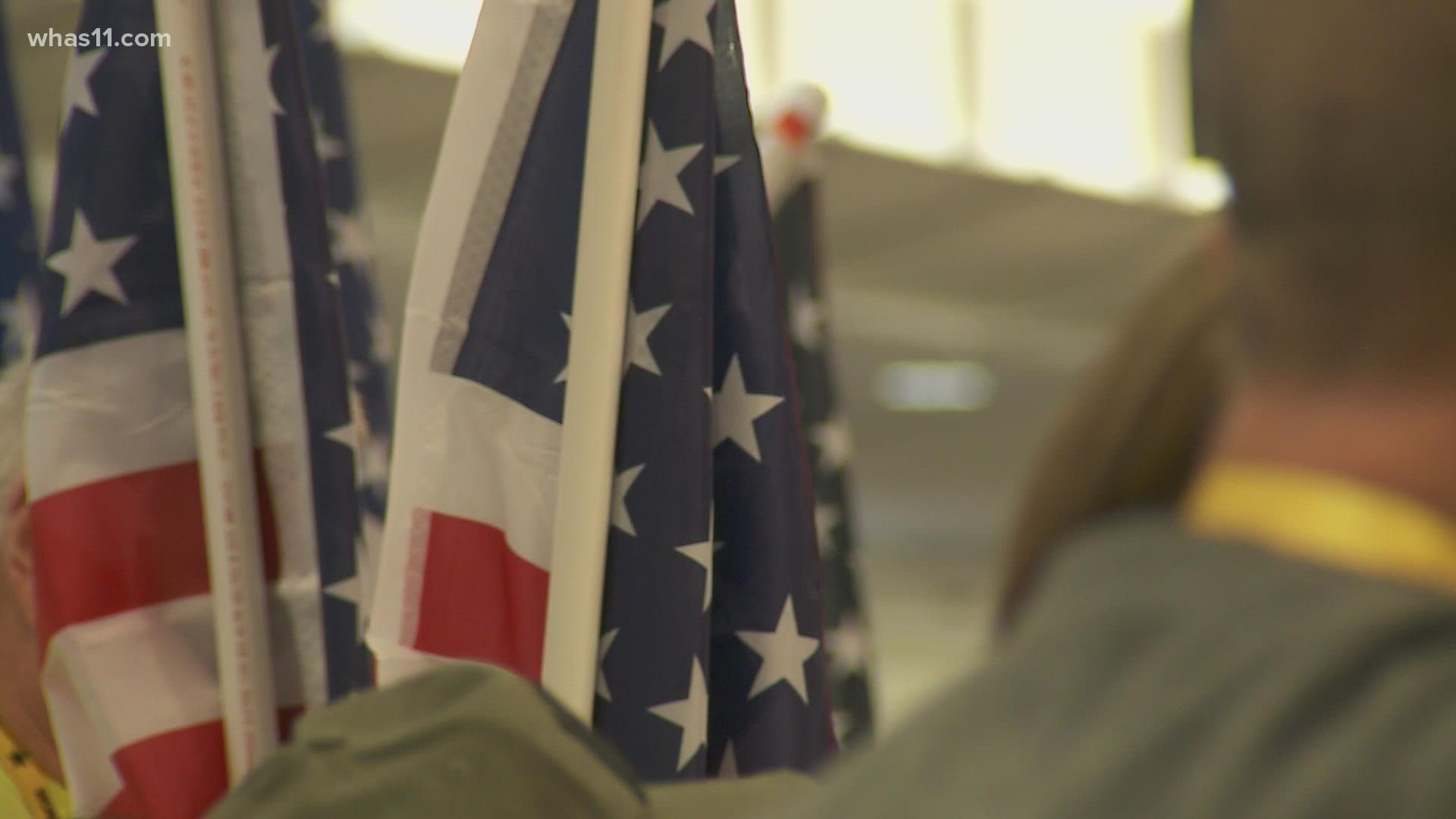 Wednesday morning, 80 veterans went to Washington, D.C. to visit memorials at the capitol.