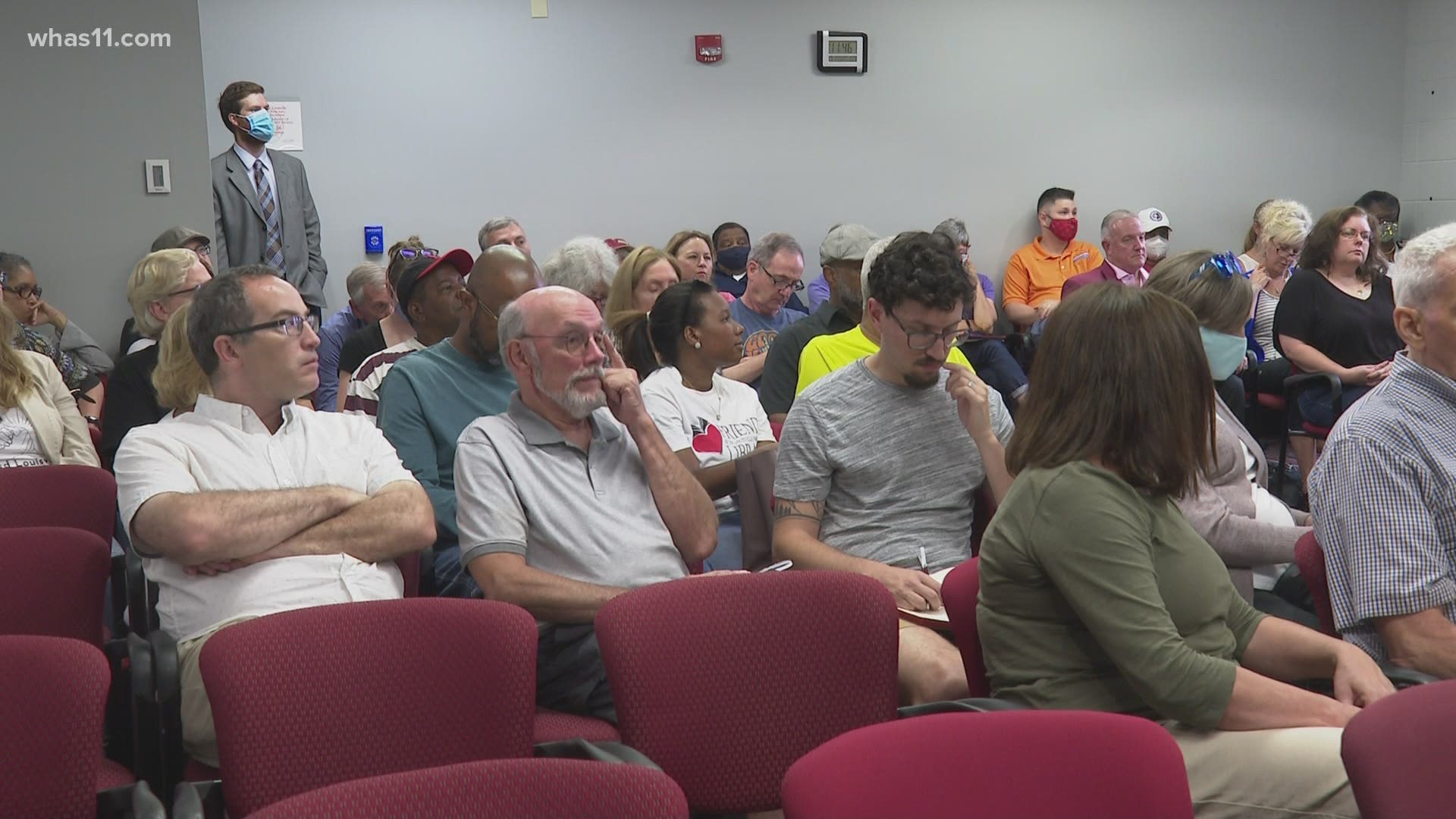 Louisville residents met with Metro Council's budget committee to give their input on how $340 million of American Rescue Plan funds should be spent.