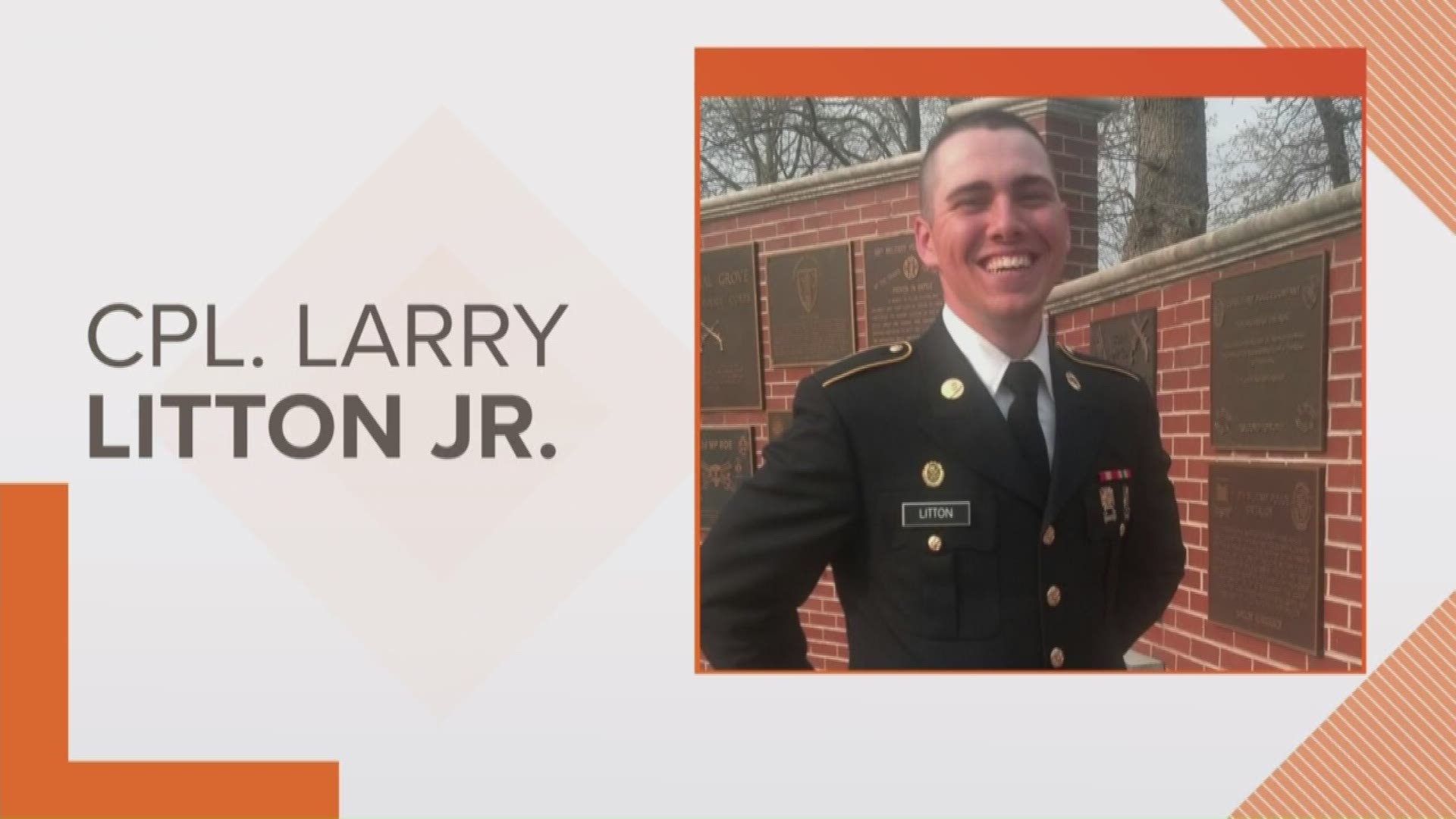 Officials say 29-year-old Corporal Larry Litton Junior of Martinsville, Indiana was found unresponsive December 7 at Muscatatuck Urban Training Center.