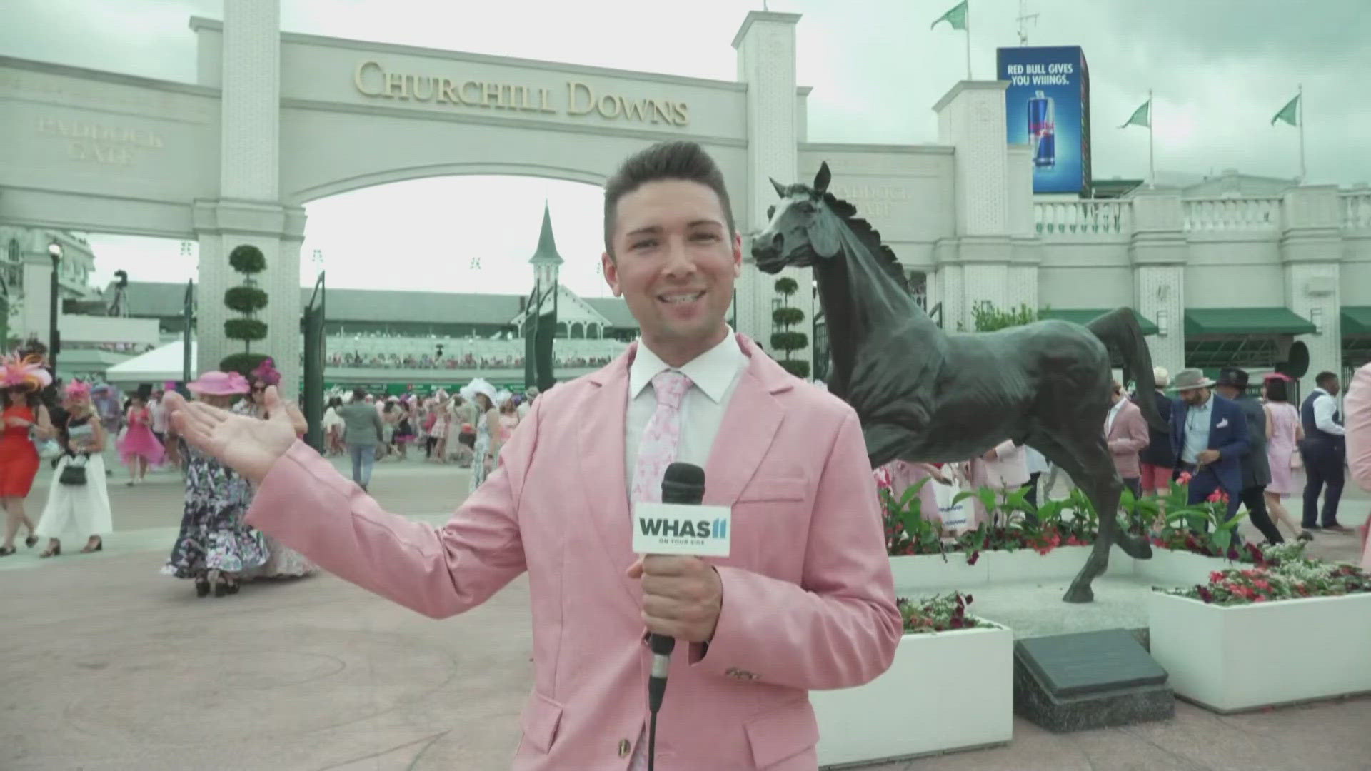 Meteorologist Matt Breland is live at Churchill Downs with the latest weather forecast.