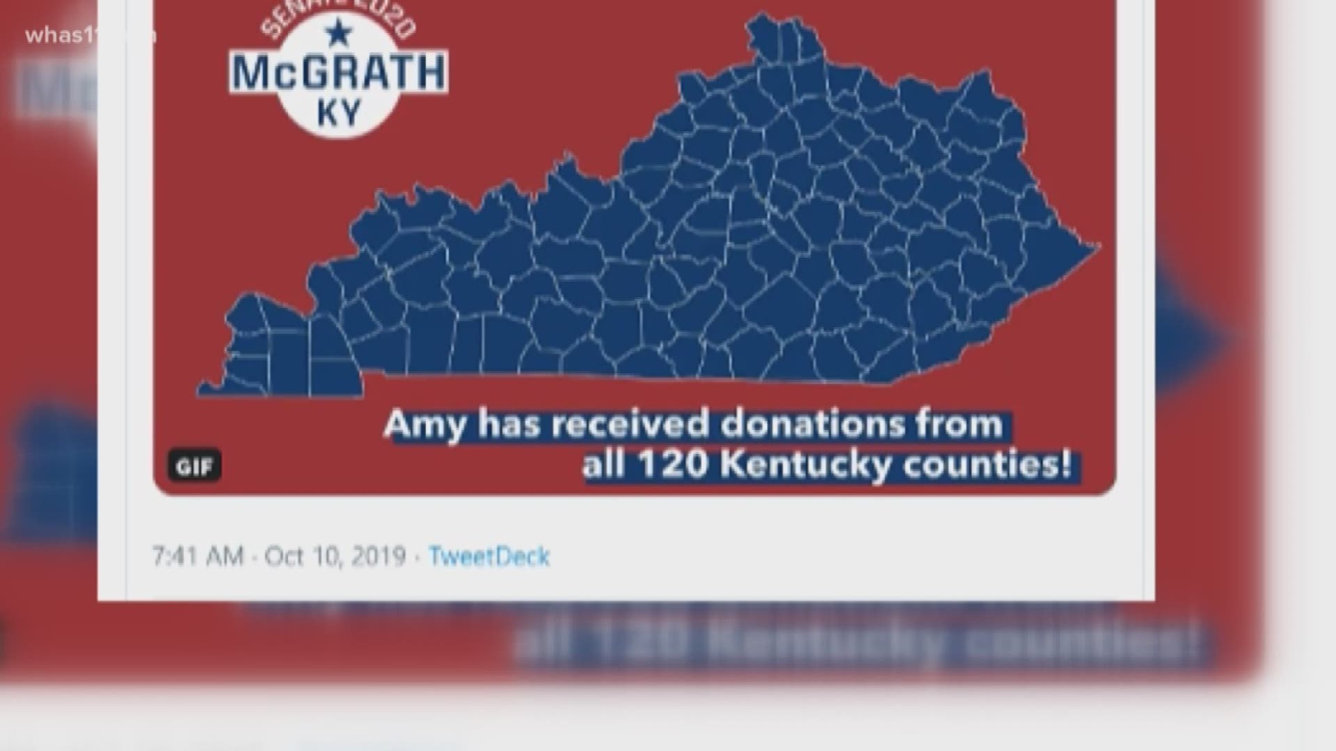 McGrath campaign raises $10.7M, breaks records