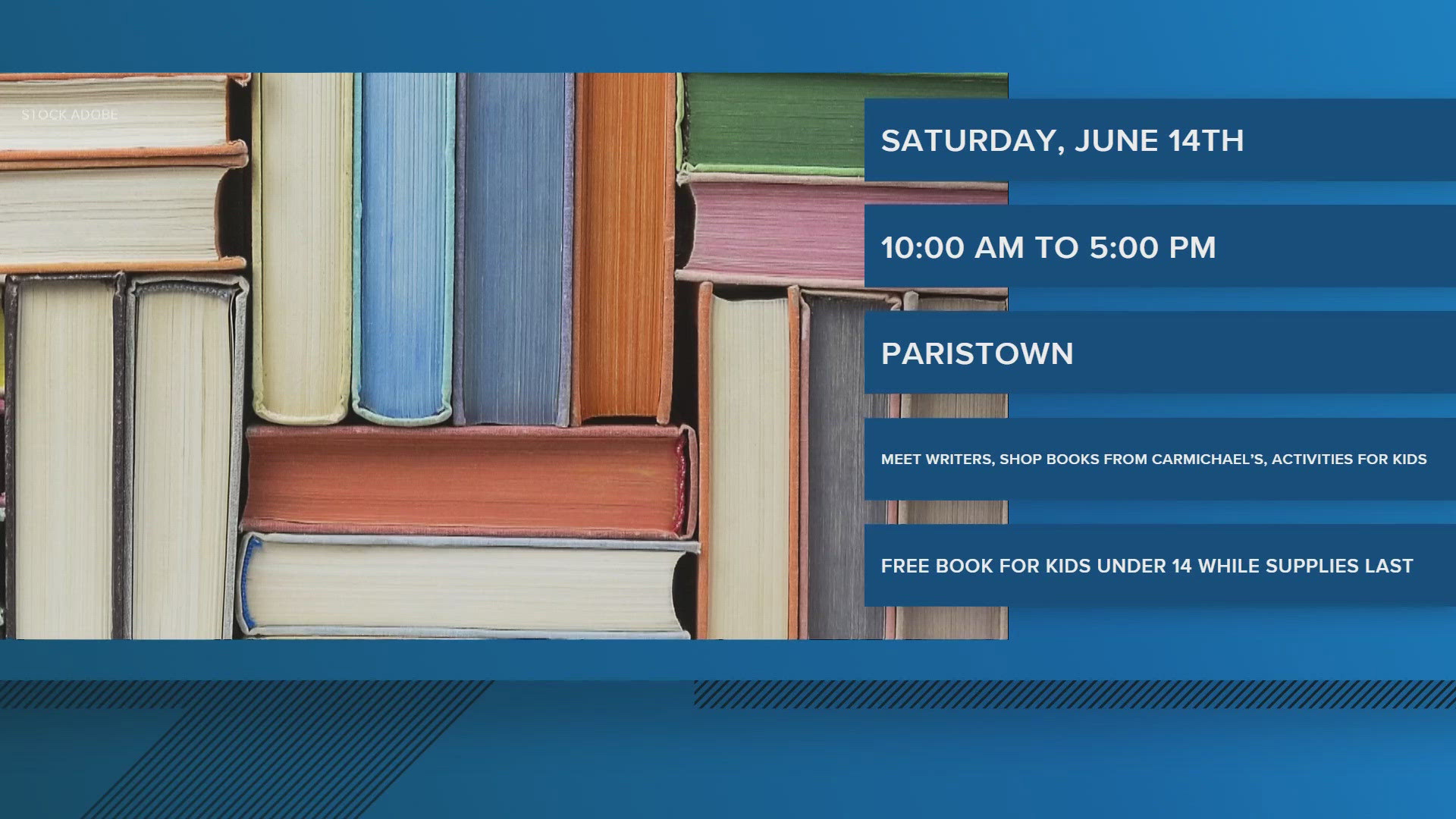Until now, the Kentucky Book Festival has only been held in Frankfort or Lexington.