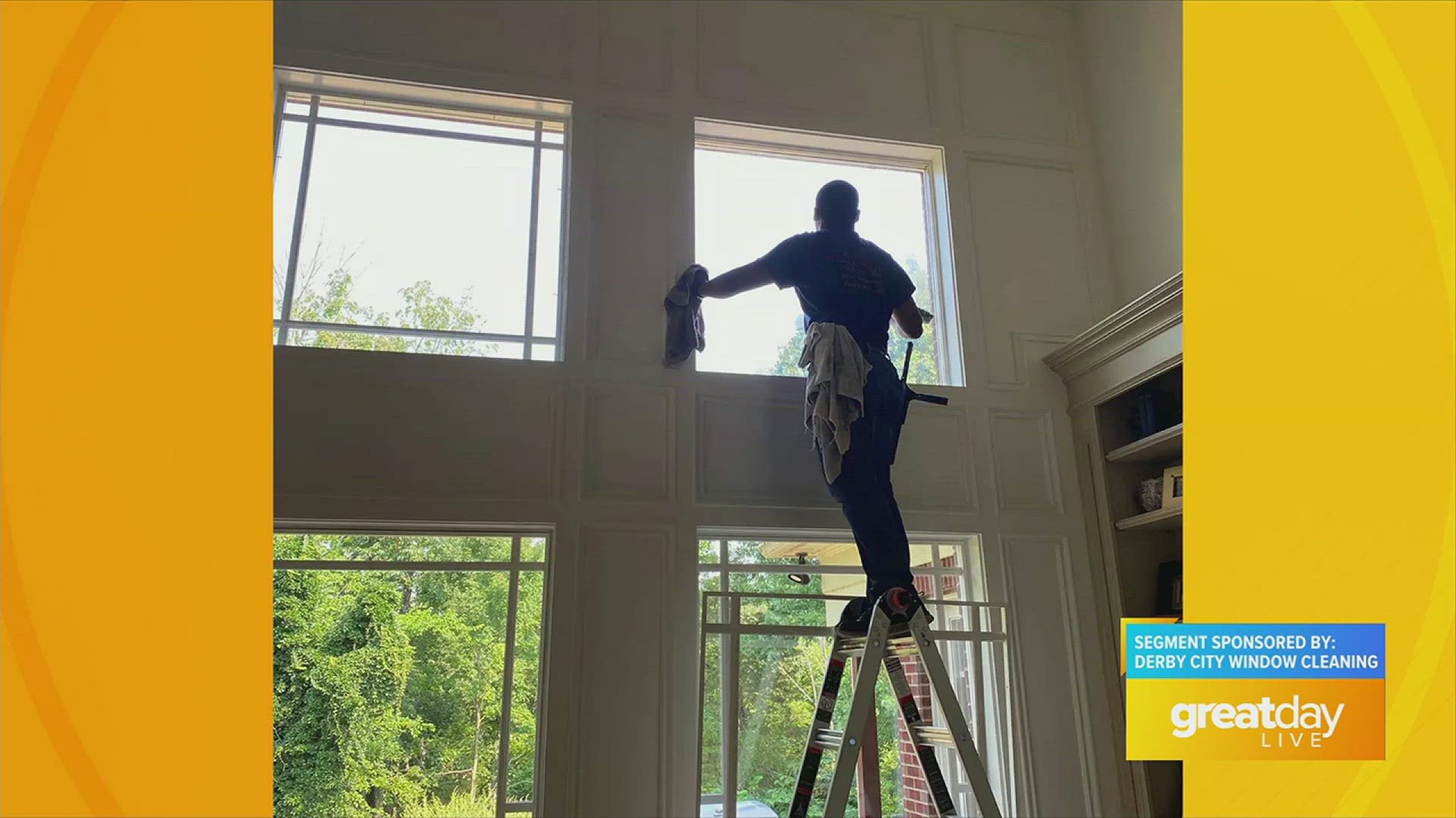 Derby City Window Cleaning LLC offers services in window and gutter cleaning.