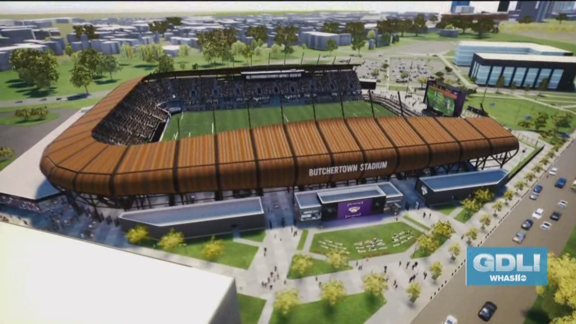 Team practices are underway for the Louisville City FC and a new stadium is under construction, which has many fans very excited.