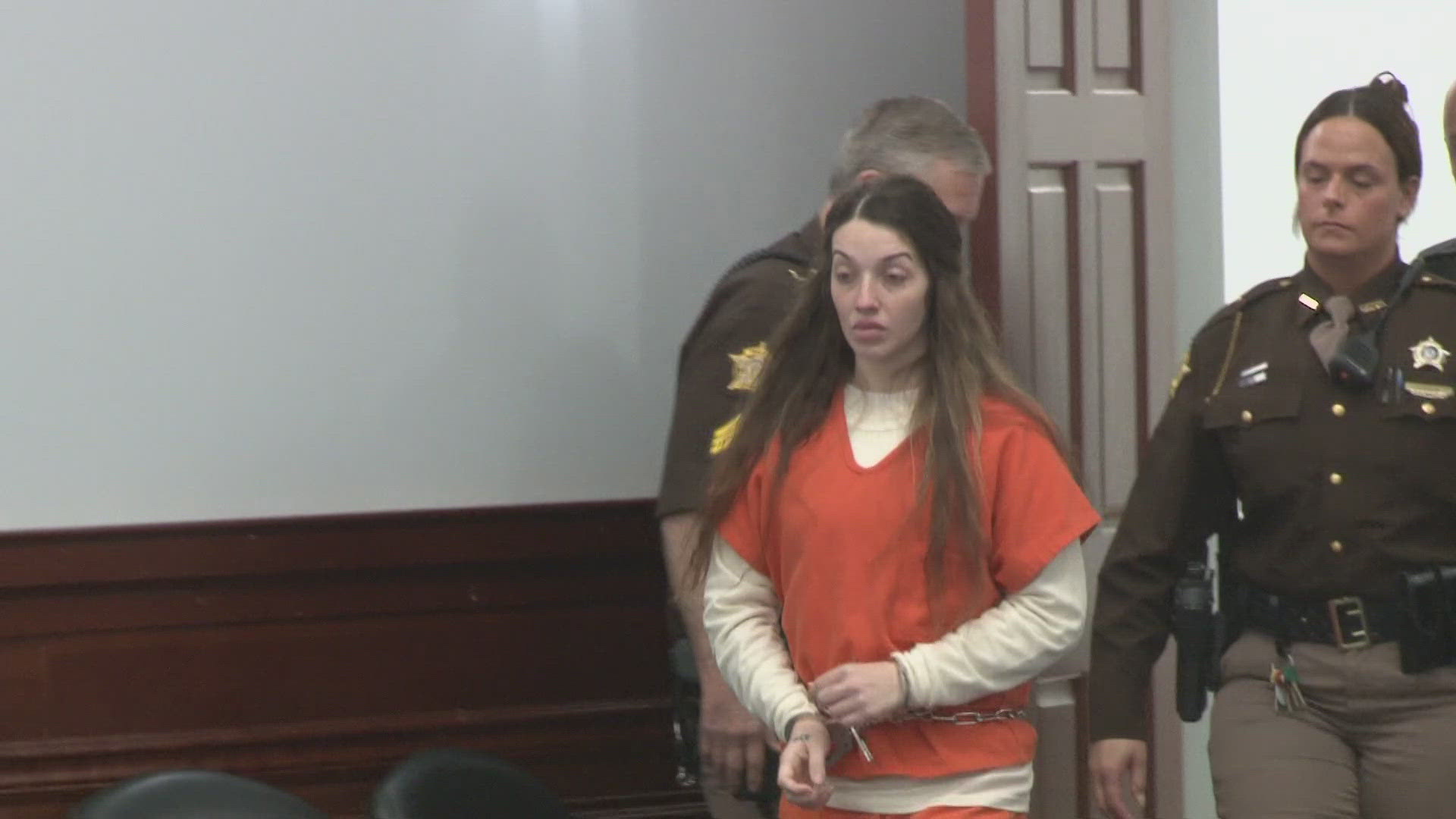 The families faced Tiffanie Lucas down ahead of her sentencing.