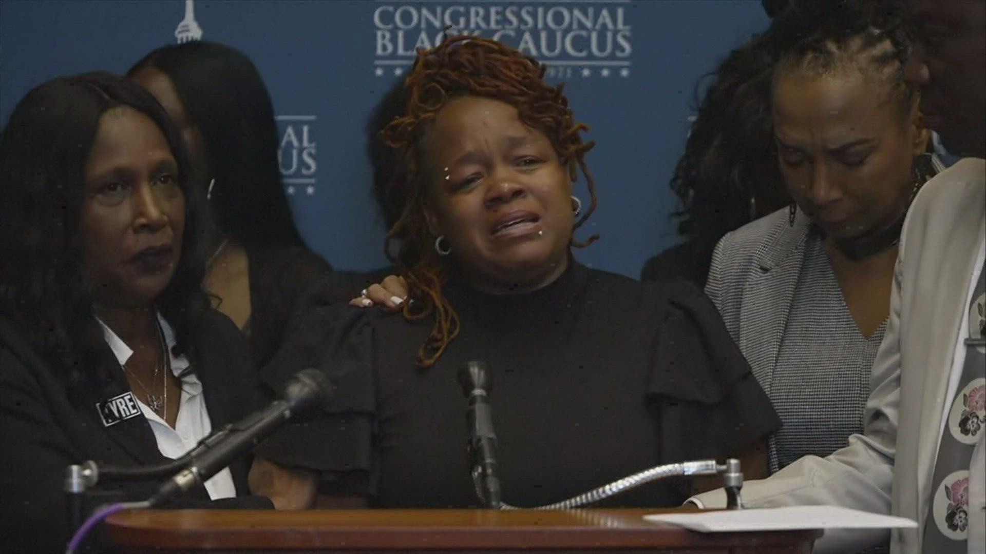 Tamika Palmer, Breonna Taylor's mother, was in D.C. with the Congressional Black Caucus to speak about criminal justice reform.