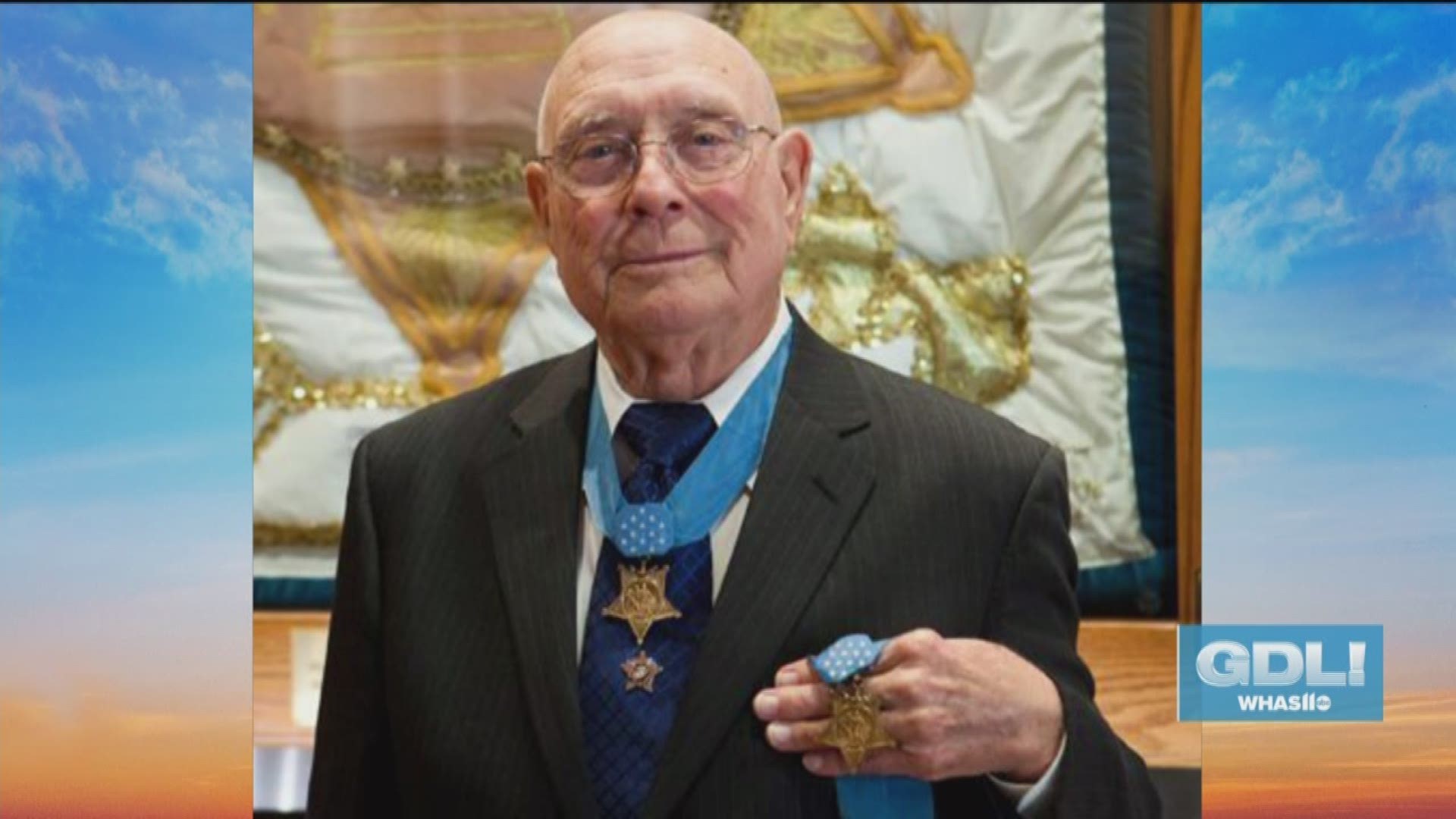 Hershel "Woody" Williams earned his Medal of Honor back in 1945. Great Day Live would like to congratulate and thank him and all the other Medal of Honor recipients for their brave work protecting and fighting for our country.