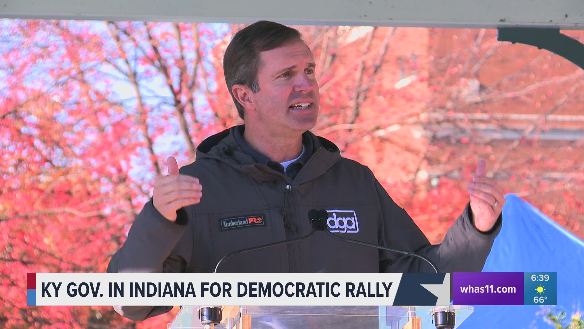 More than one million votes have been cast early in Indiana. Kentucky Gov. Andy Beshear stumped for Indiana gubernatorial candidate Jennifer McCormick on Saturday.