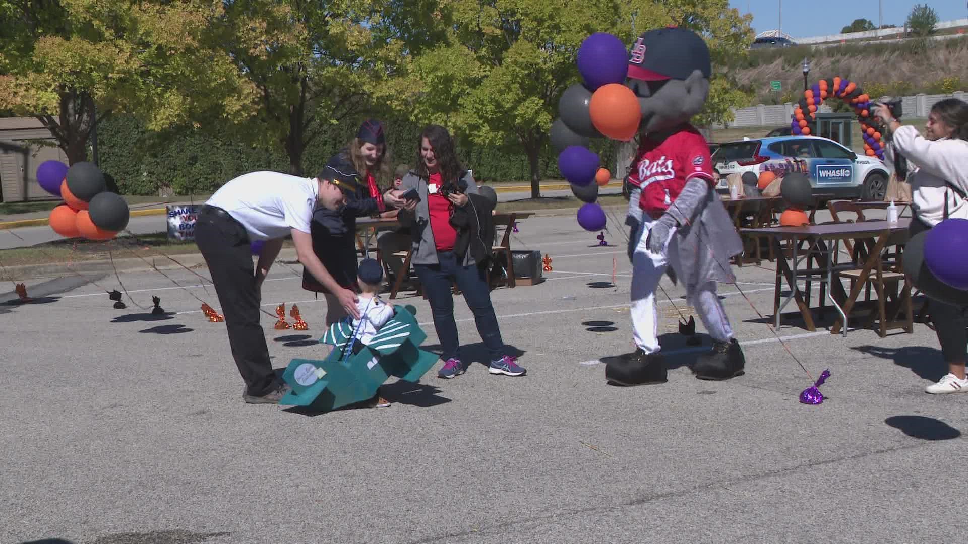 UofL Health reunited former NICU patients with their nurses and doctors during a special Halloween-themed reunion at Louisville Slugger Field.
