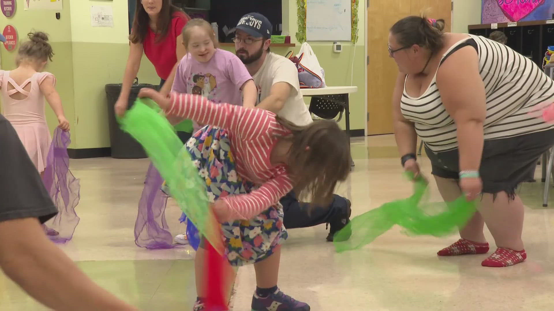 The Louisville Ballet’s Adaptive Dance Program brings specifically tailored dance classes to students with disabilities.