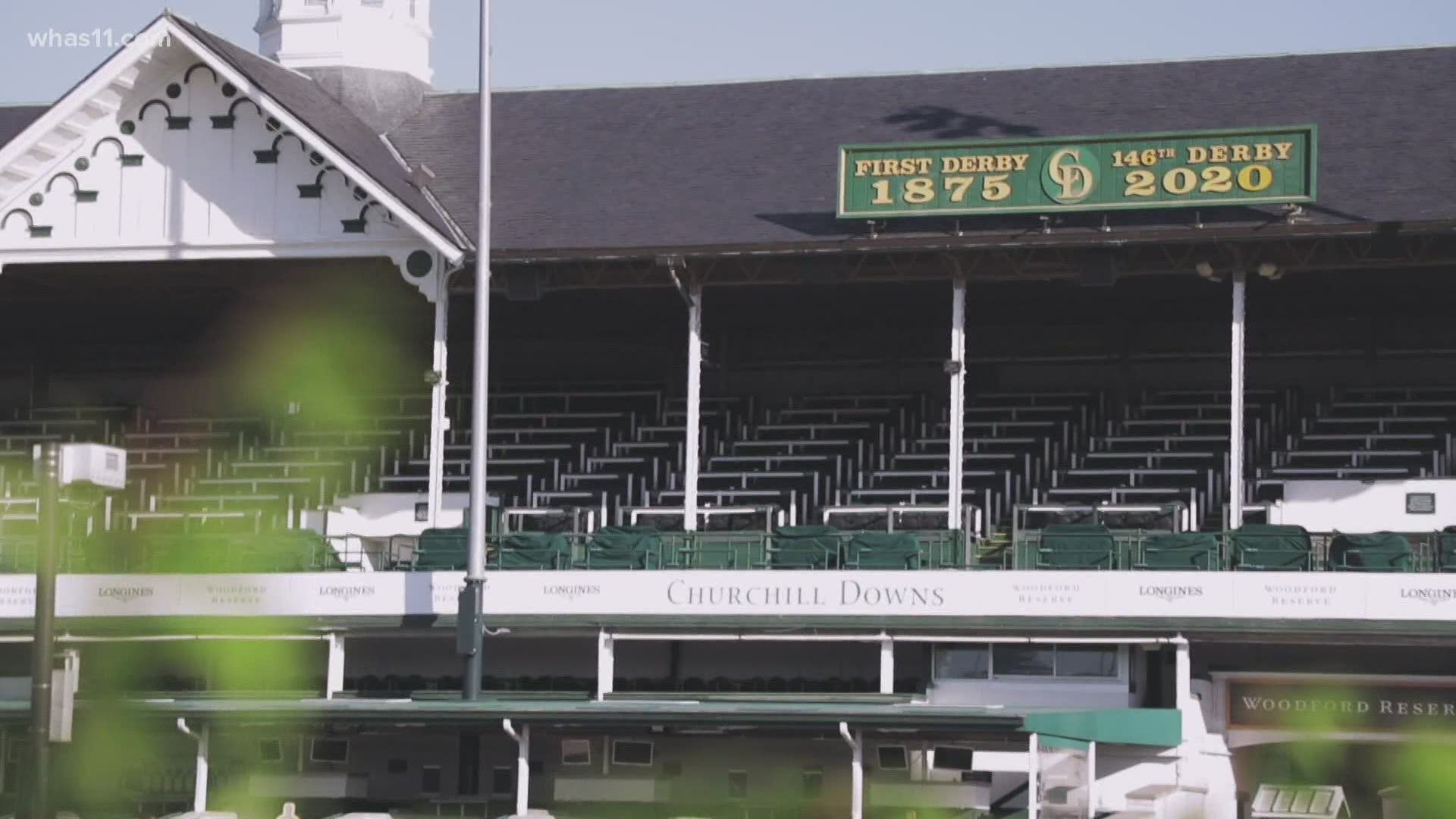 the Kentucky Derby will go off for the 146th time in front of fans.