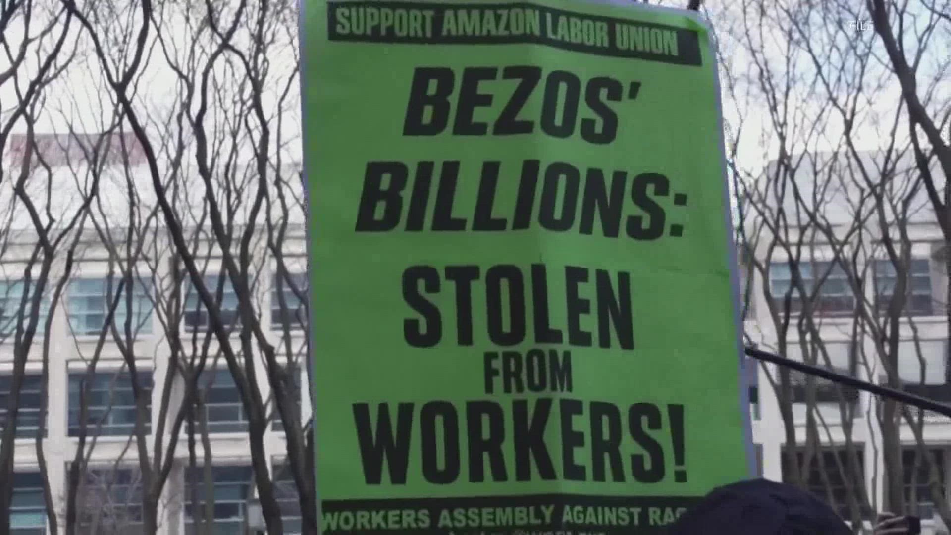 This wouldn't be the first union that Amazon has seen, but it would be the first local chapter outside New York.
