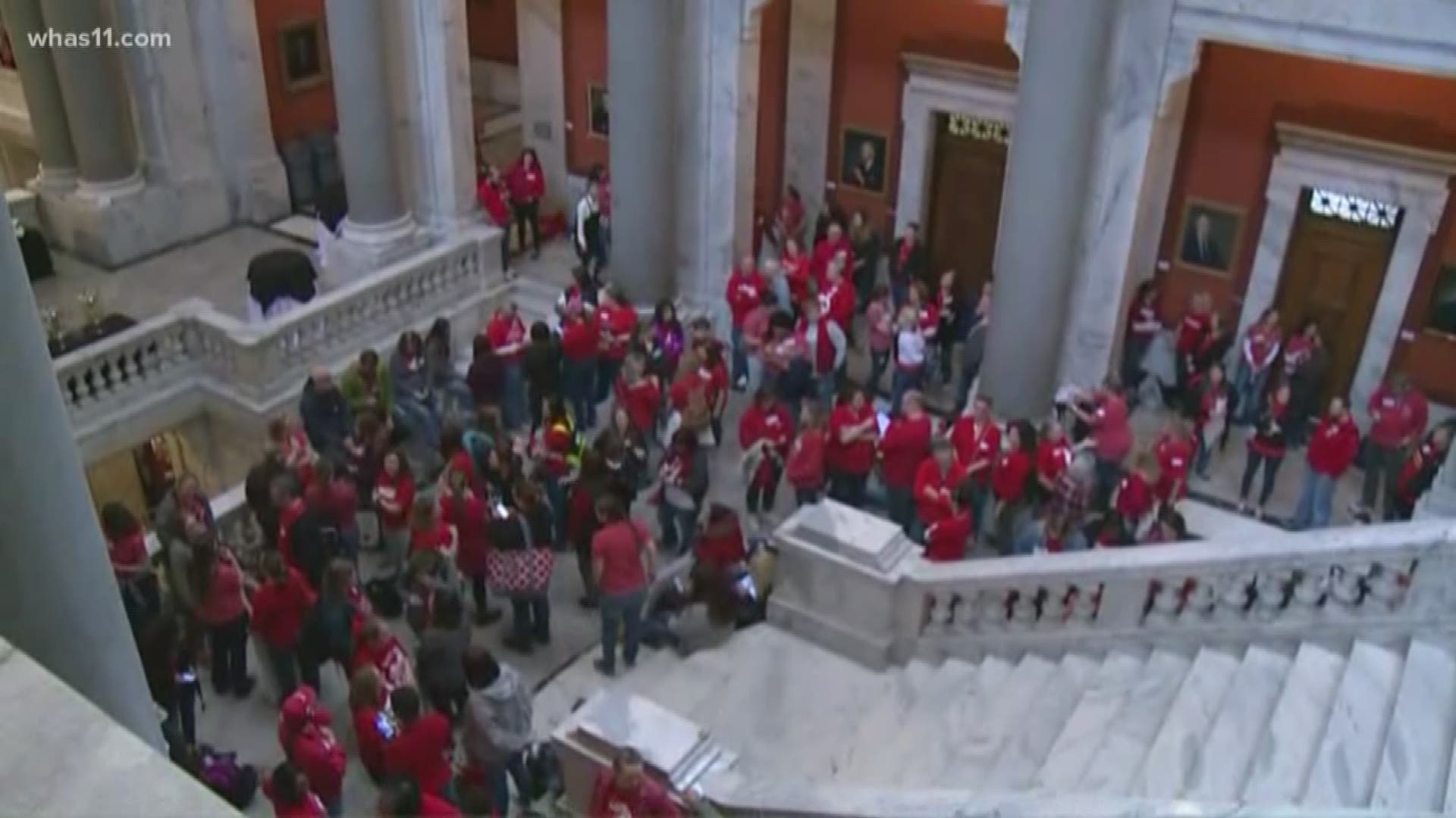 The bills that worried Kentucky teachers are all but dead now, but the sick-outs may continue.