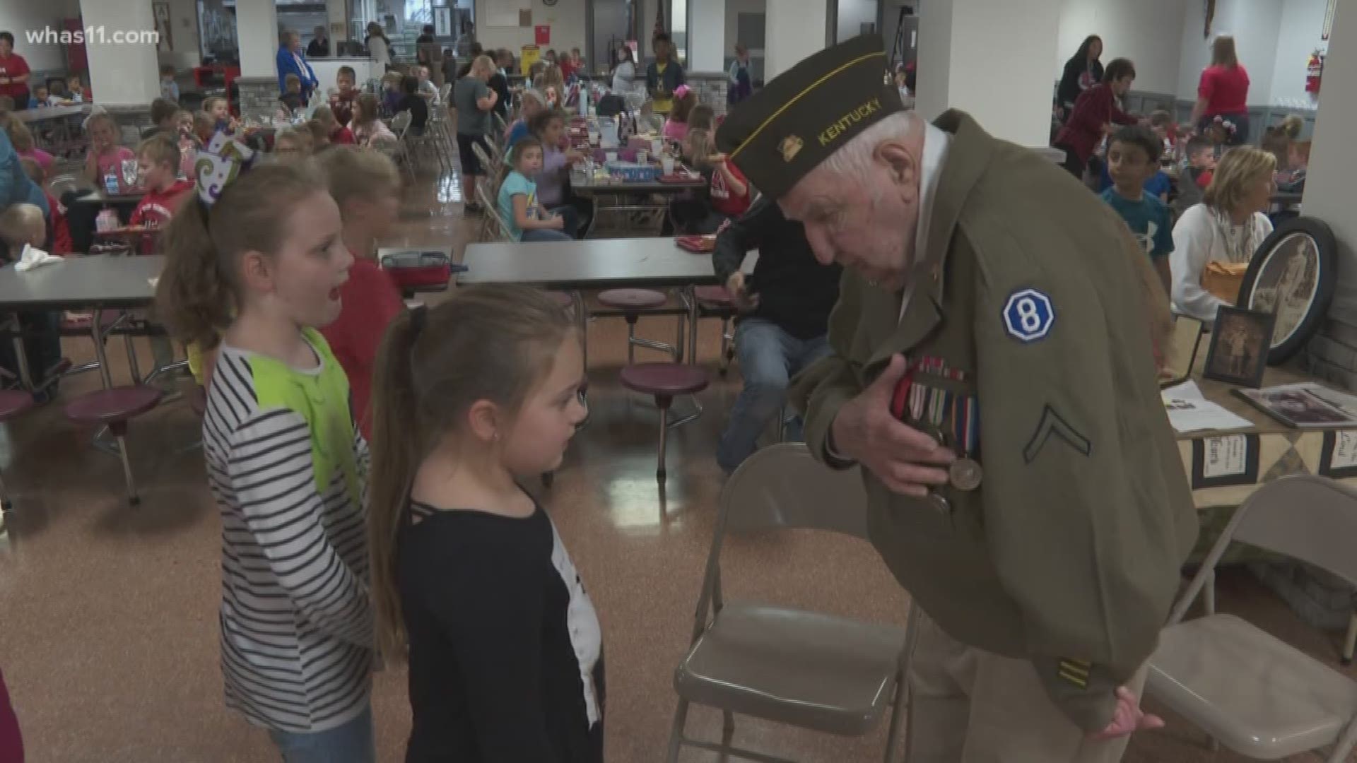 A 94-year-old World War 2 army veteran in Louisville is on a new mission