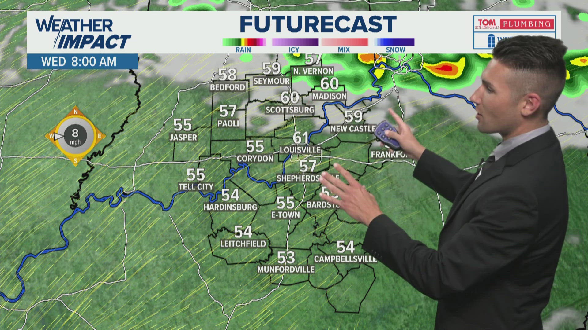 Whas Weather Warm afternoon in Kentucky, Indiana | April 21, 2026 Noon weather ...