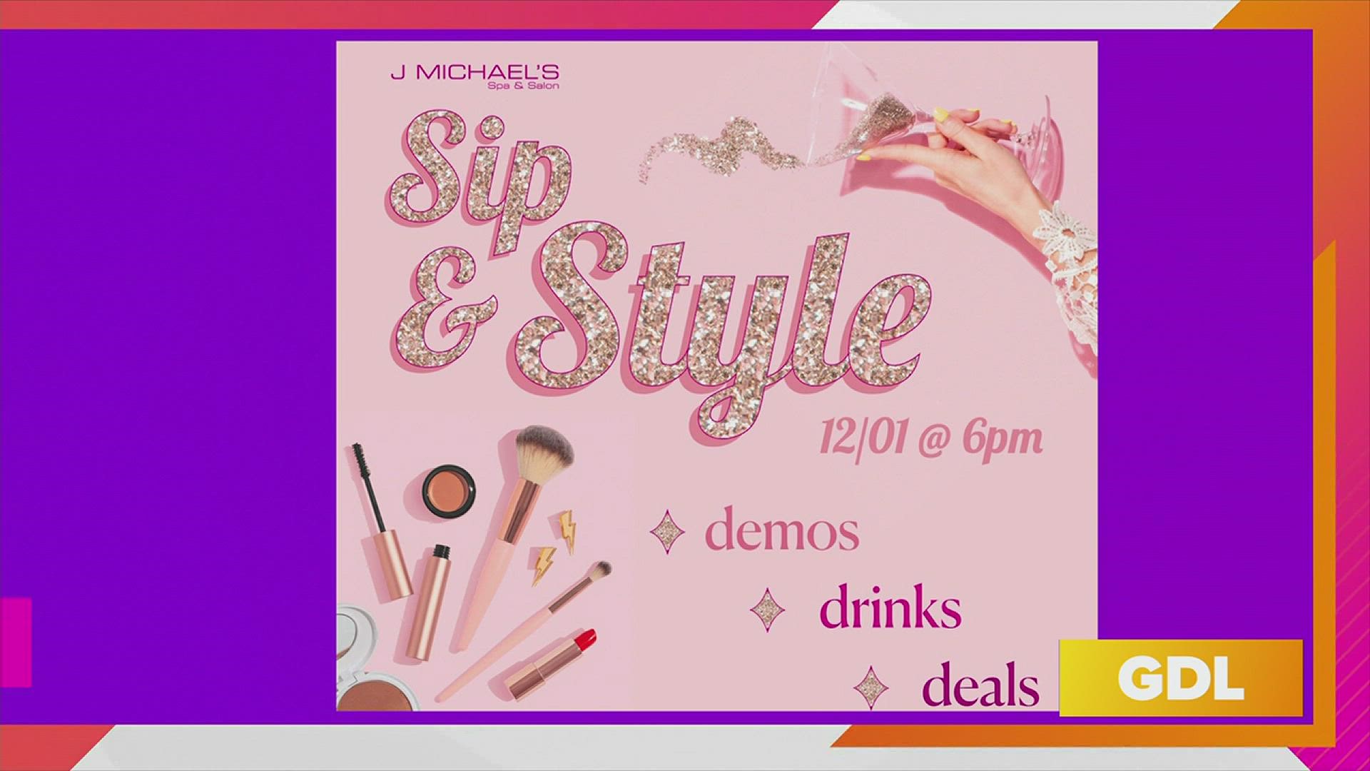 J Michael's Salon & Spa has special demos, drinks and deals ahead of the holidays