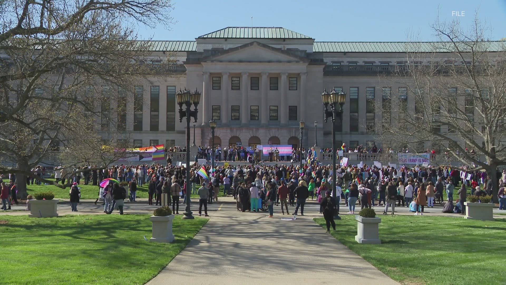 The emergency brief, the ACLU said, is to allow transgender minors to get the medically necessary care they need. Gender affirming care is blocked in Kentucky.