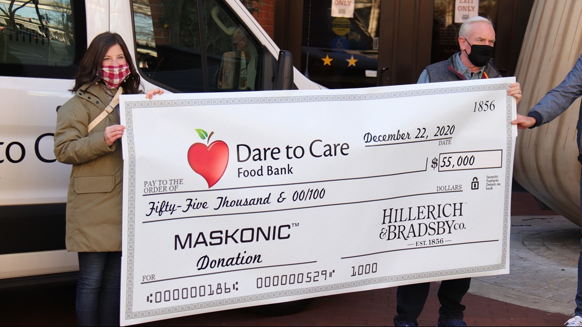 Dare to Care presented with donation from Hillerich & Bradsby Co. - Vimarsana News