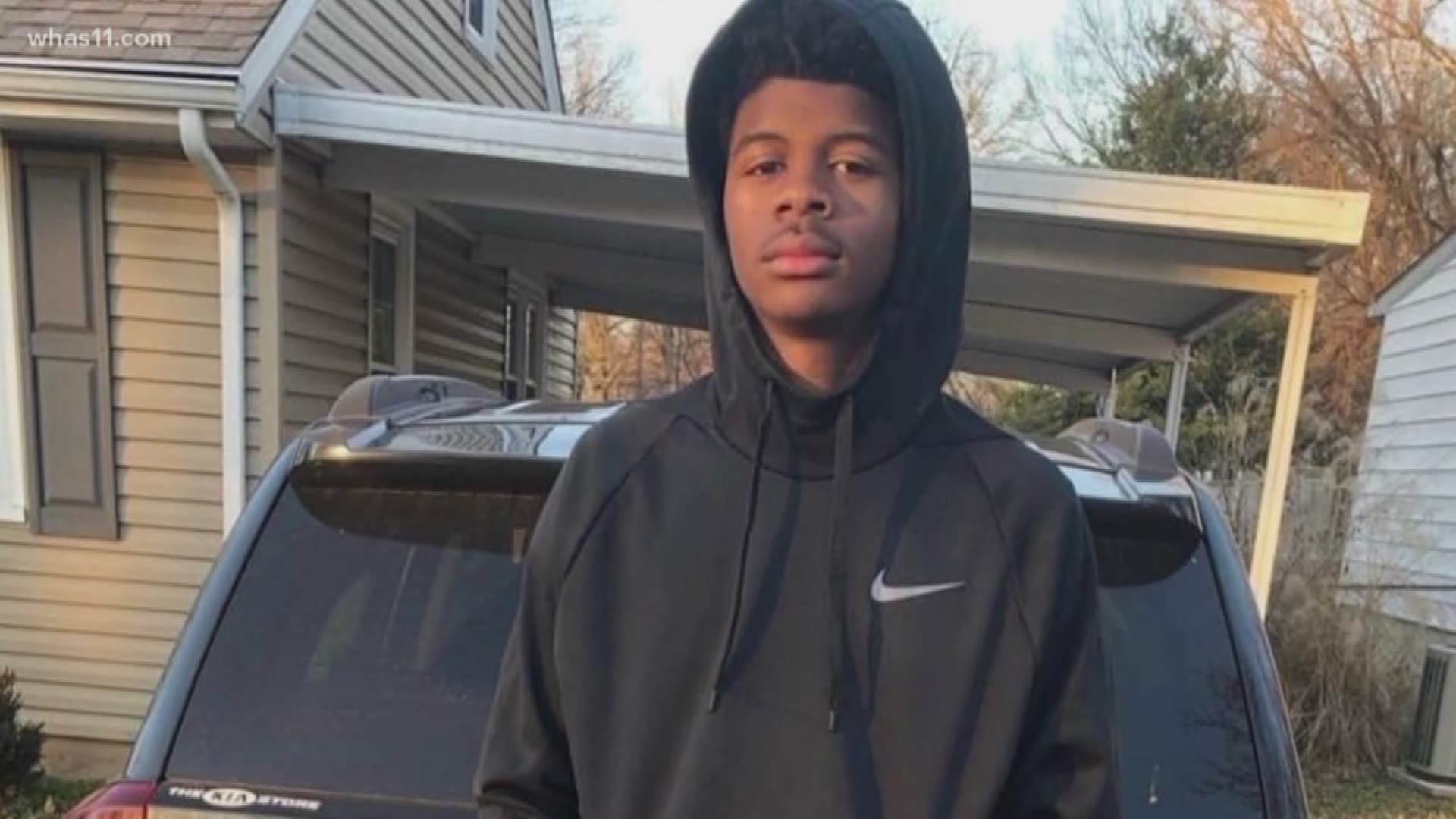 Decorian Curry was hit by a stray bullet in the Shawnee neighborhood while sitting on the porch with his friend. His mother is still looking for answers nearly two months later.