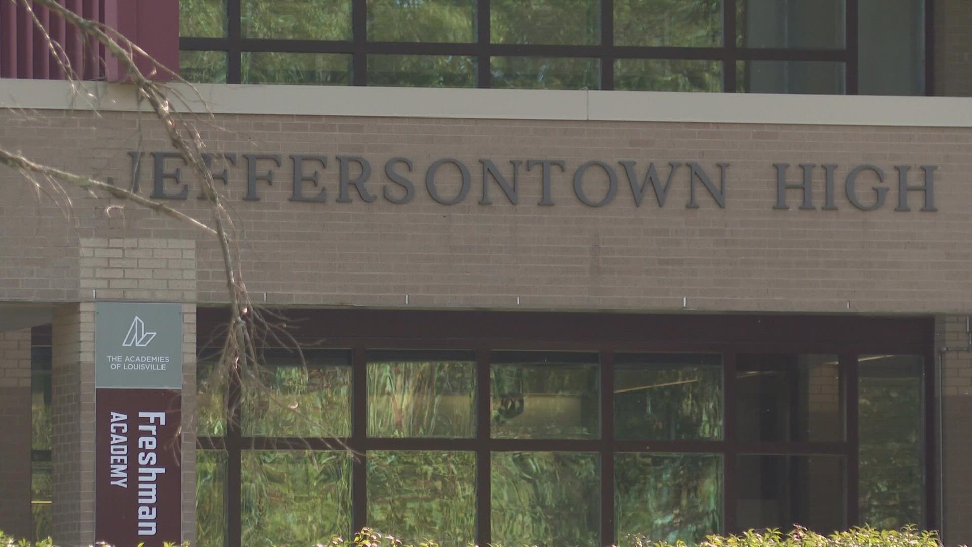 Jeffersontown High School sent a letter to parents saying Kentucky State Police notified school officials that a former student made a possible threat online.
