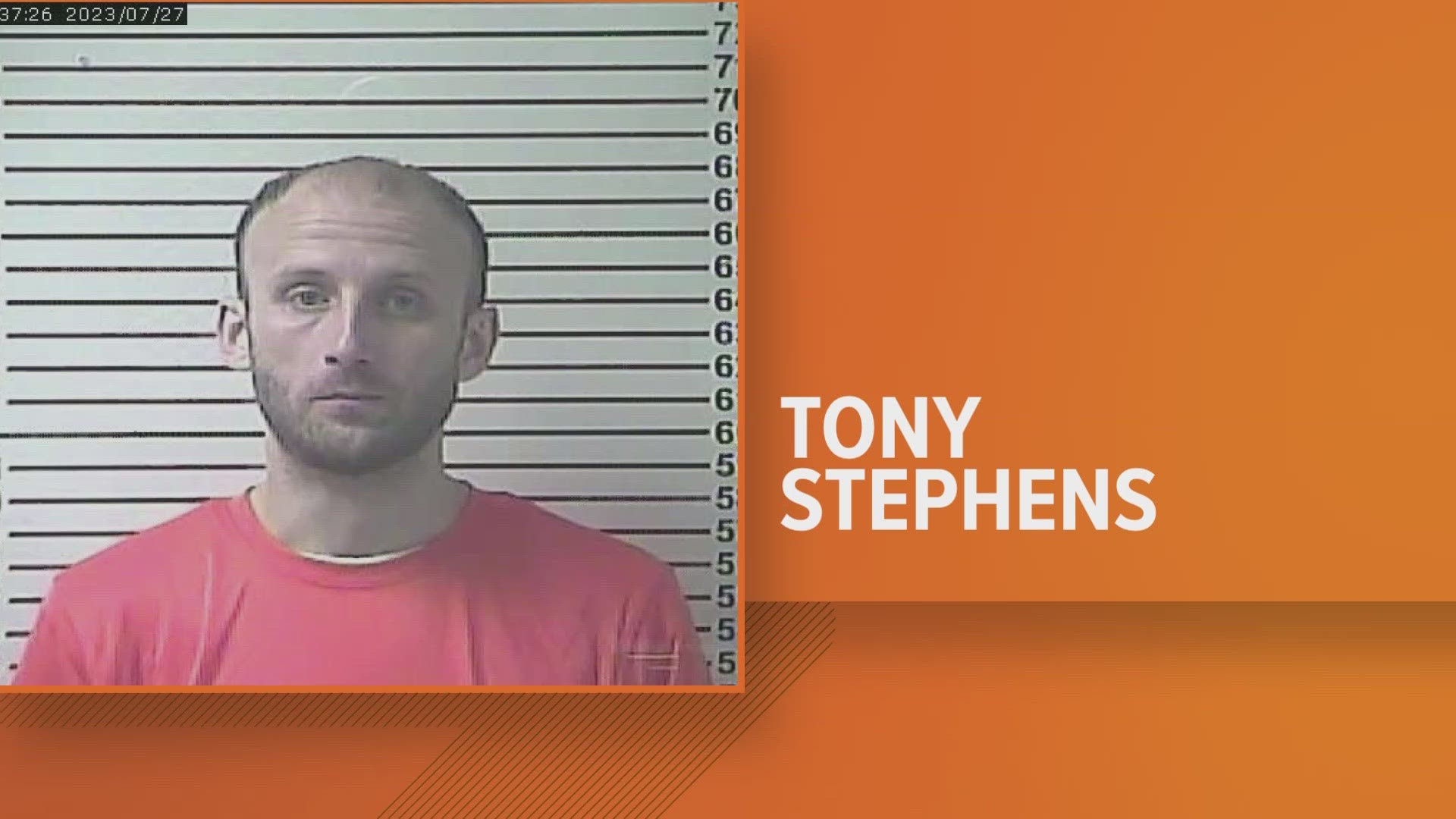 Tony R. Stephens, 37, escaped Tuesday morning. If you see him, do not approach him and call 911.