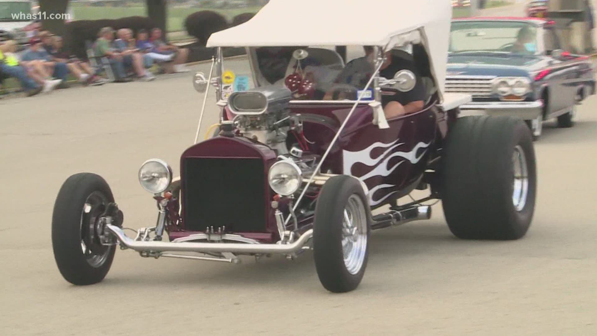 The huge gathering with cars from the 50's, 60's and 70's usually brings about 12,000 vehicles, but this year organizers are expecting to see about 7,000.