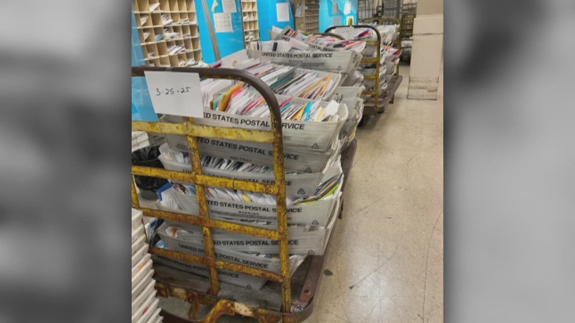 An investigation into some USPS facilities revealed internal problems are to blame for delayed mail.