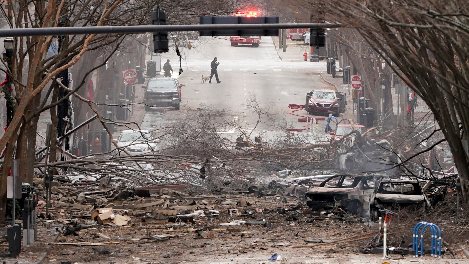 Federal and local authorities have vowed to catch whoever set off Friday morning's explosion on Second Avenue, a popular bar and entertainment area.
